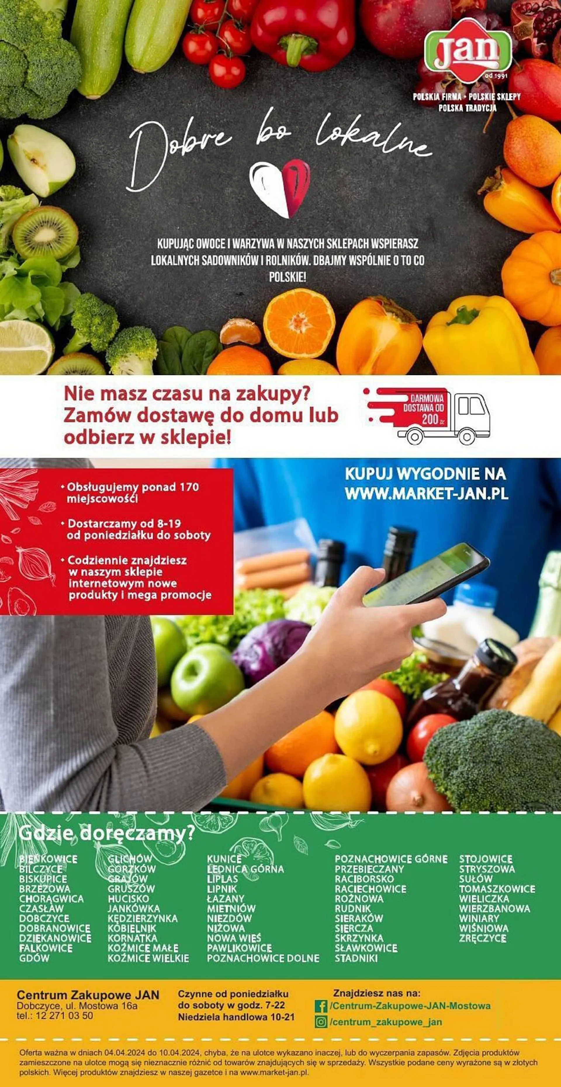 Market Jan Dobczyce gazetka - 4 kwietnia 10 kwietnia 2024 - Page 3