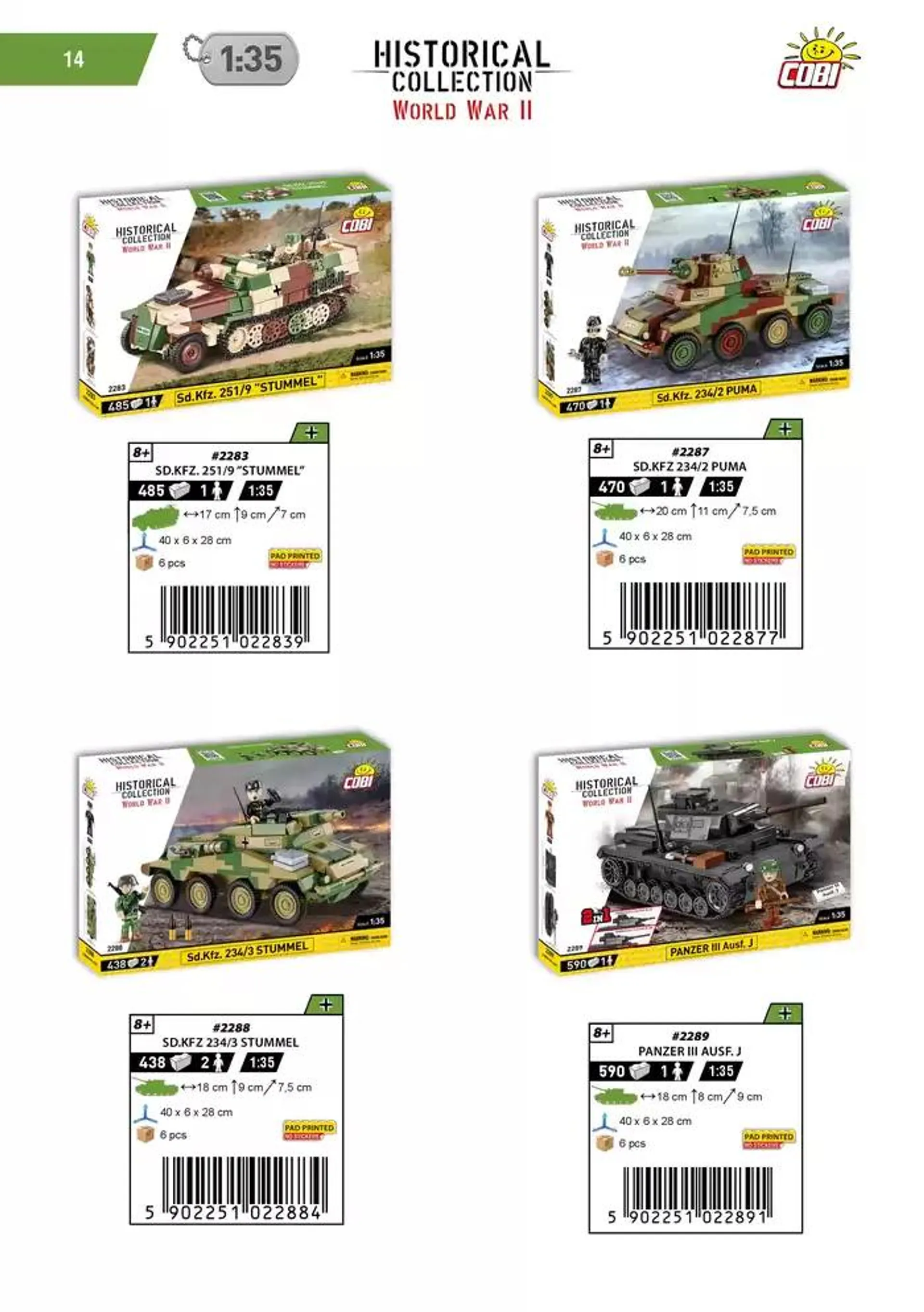 Katalog klocków Cobi 1/2025 - 14