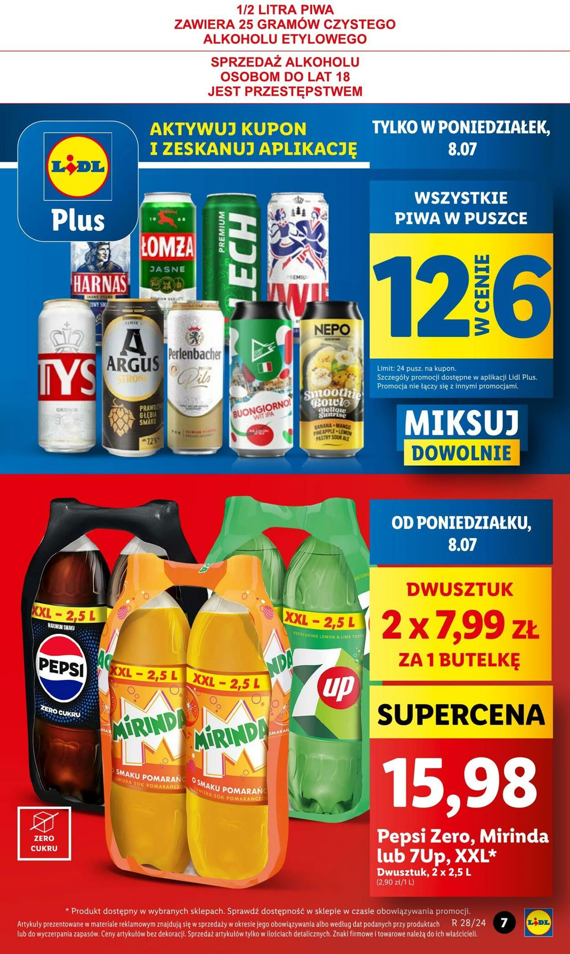 Gazetka LIDL Aktualna gazetka od 8 lipca do 10 lipca 2024 - Strona 7