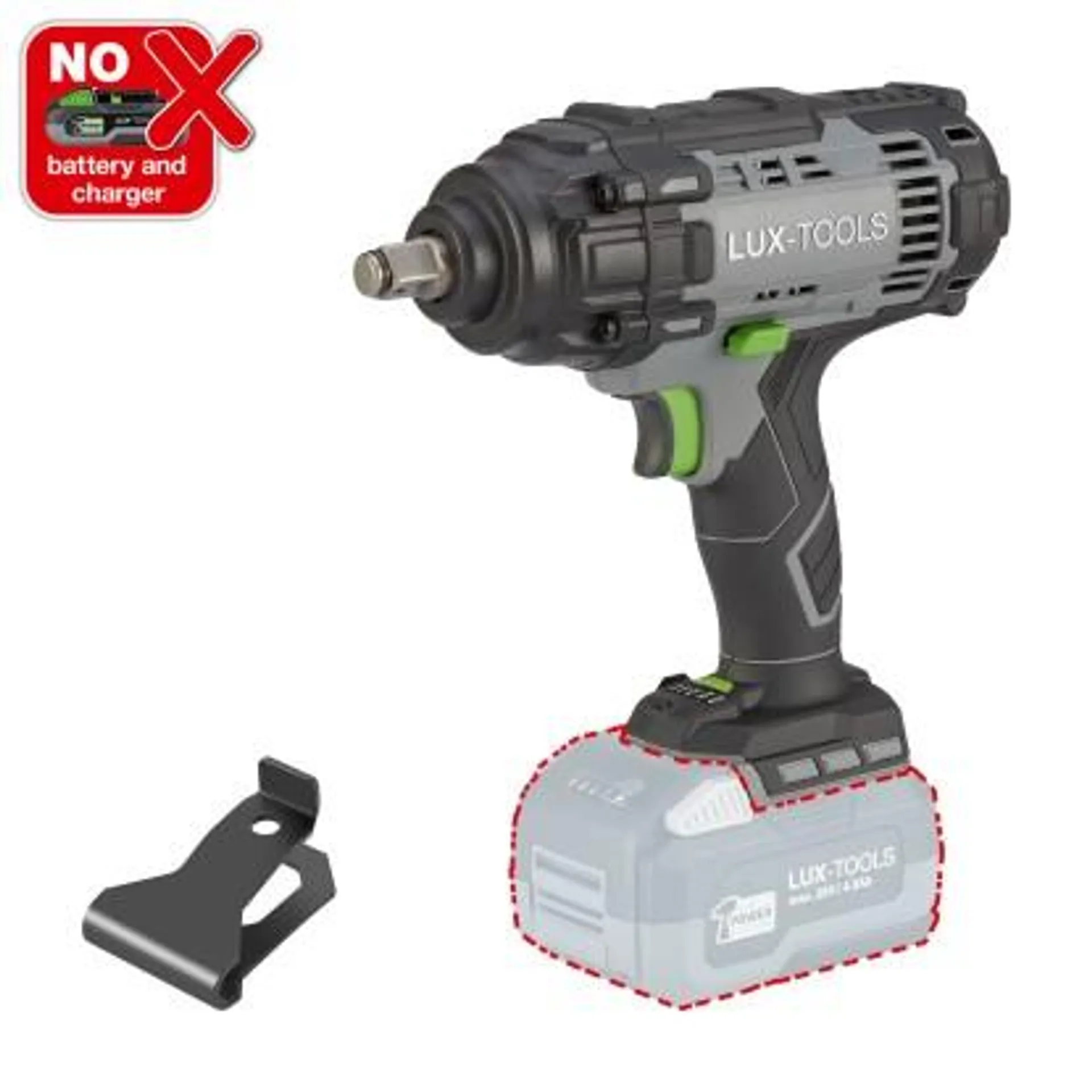 Lux-Tools Klucz udarowy 20V