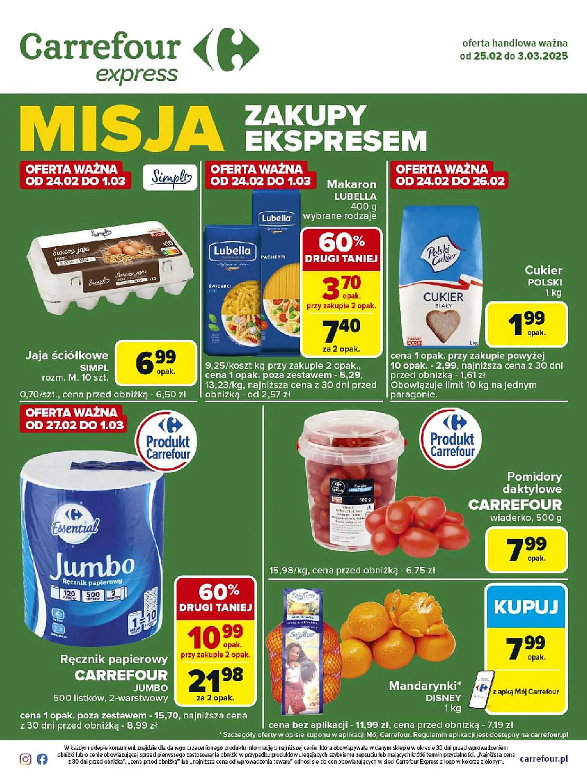 Gazetka Carrefour Express gazetka od 25 lutego do 3 marca 2025 - Strona 1