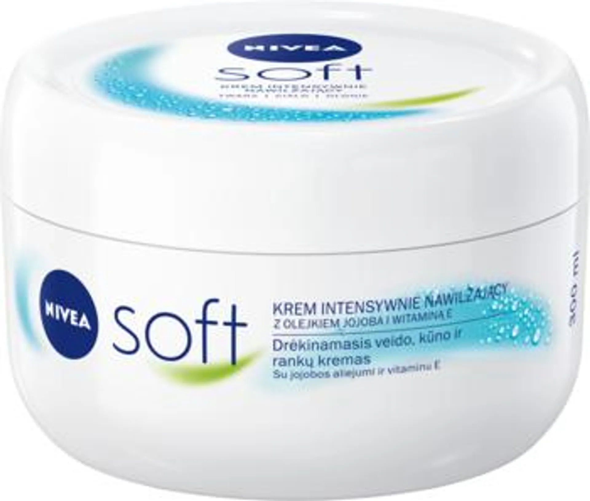 NIVEA Soft krem do twarzy, intensywnie nawilżający 300 ml, nr kat. 26900