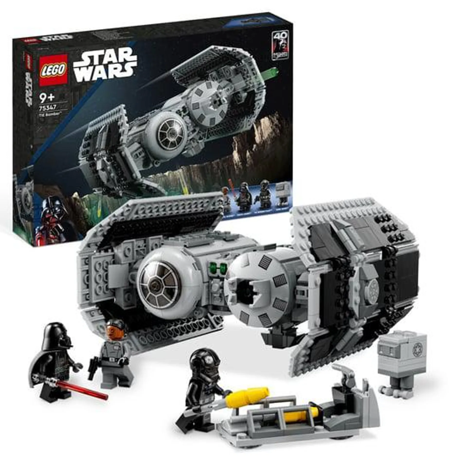 LEGO Star Wars, klocki, Bombowiec TIE, 75347