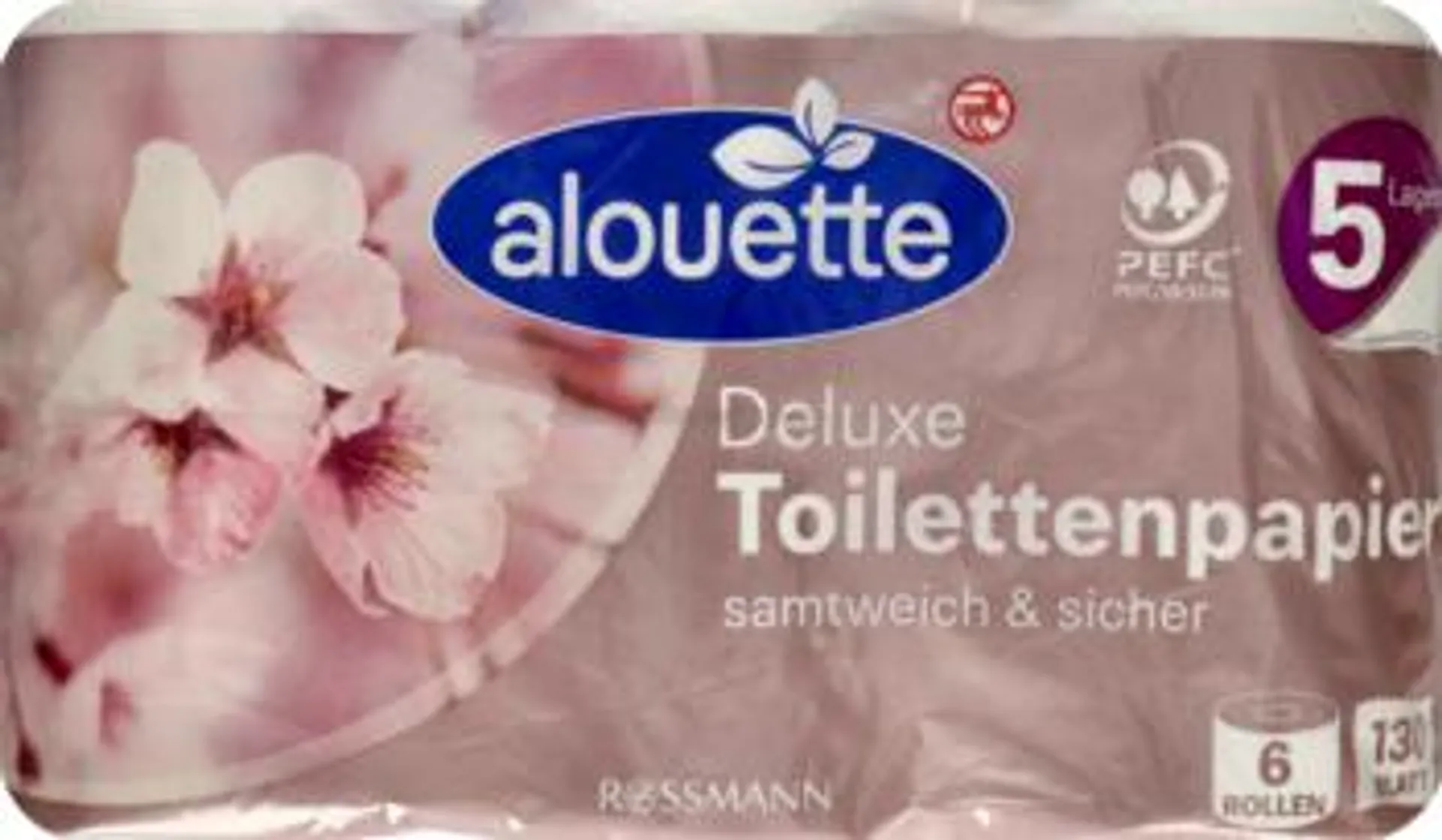 ALOUETTE Deluxe papier toaletowy, 5-warstwowy 6 szt., nr kat. 123549