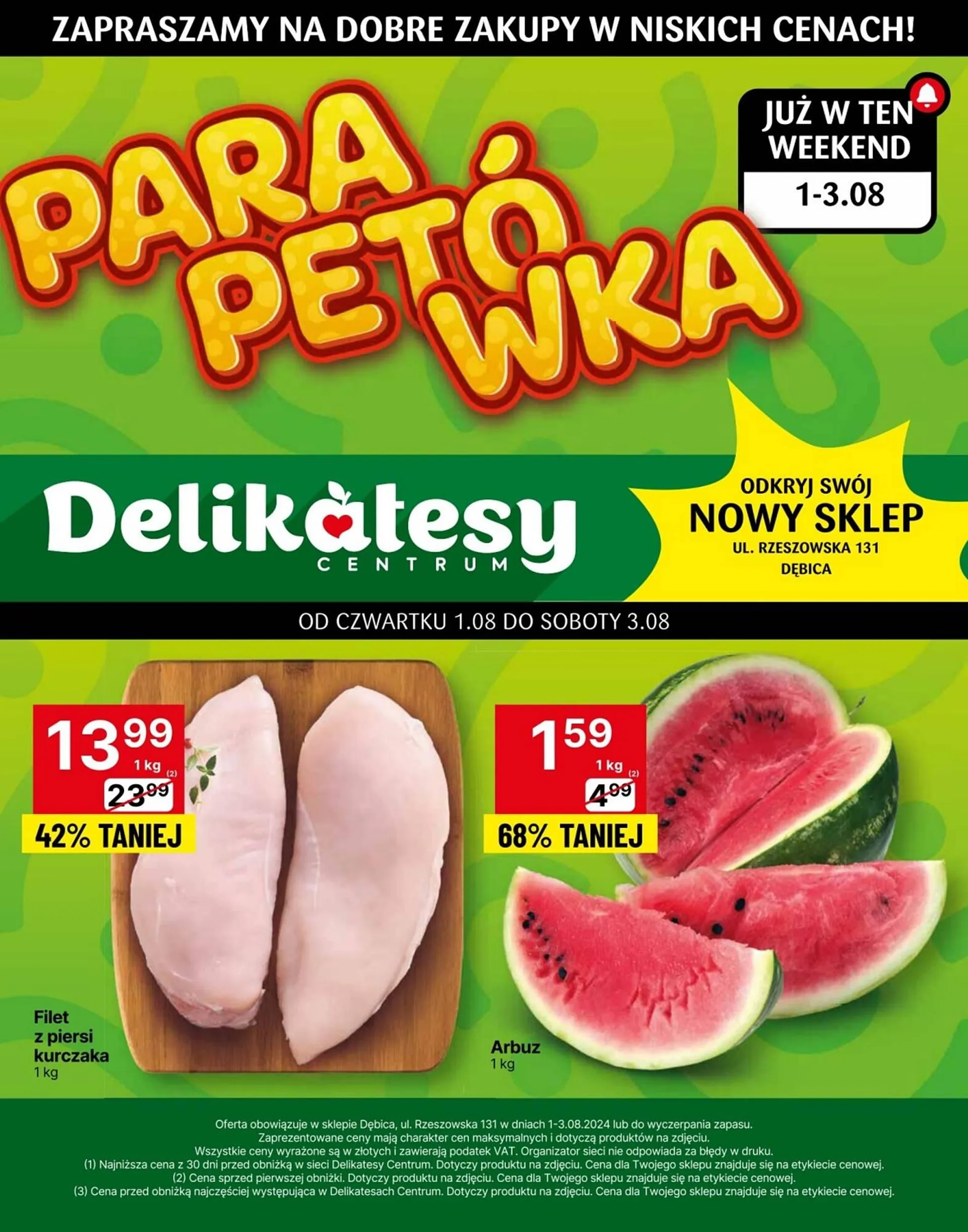 Delikatesy Centrum gazetka - 1