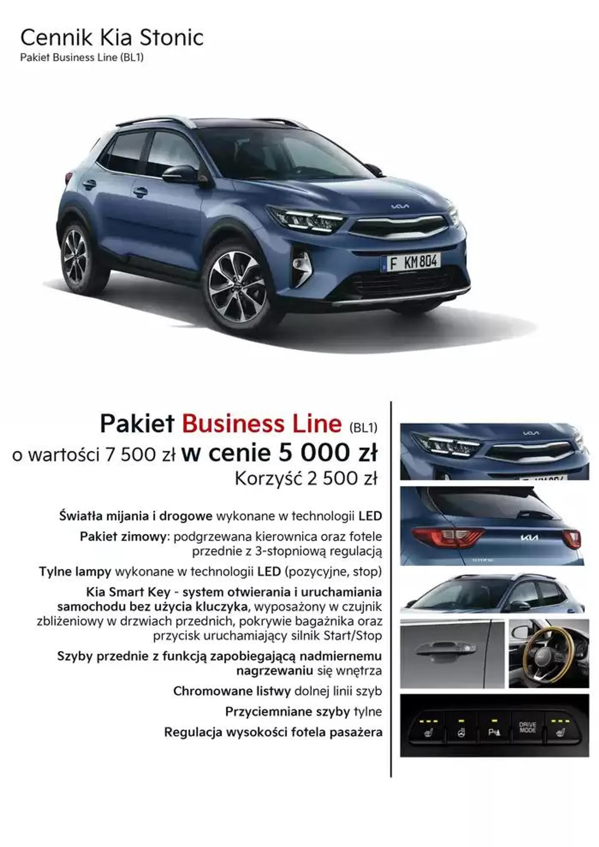 Kia Stonic Cennik 2025 - 4