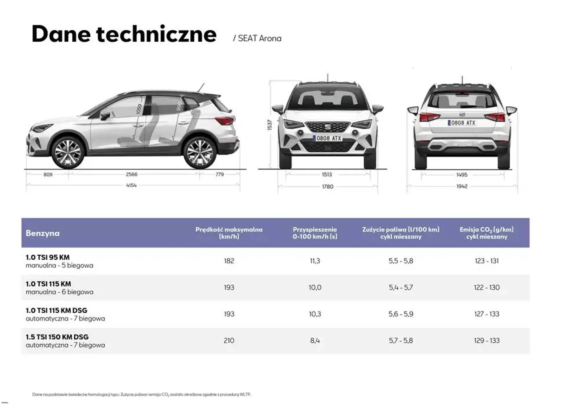 SEAT Arona - Katalog i cennik - 12