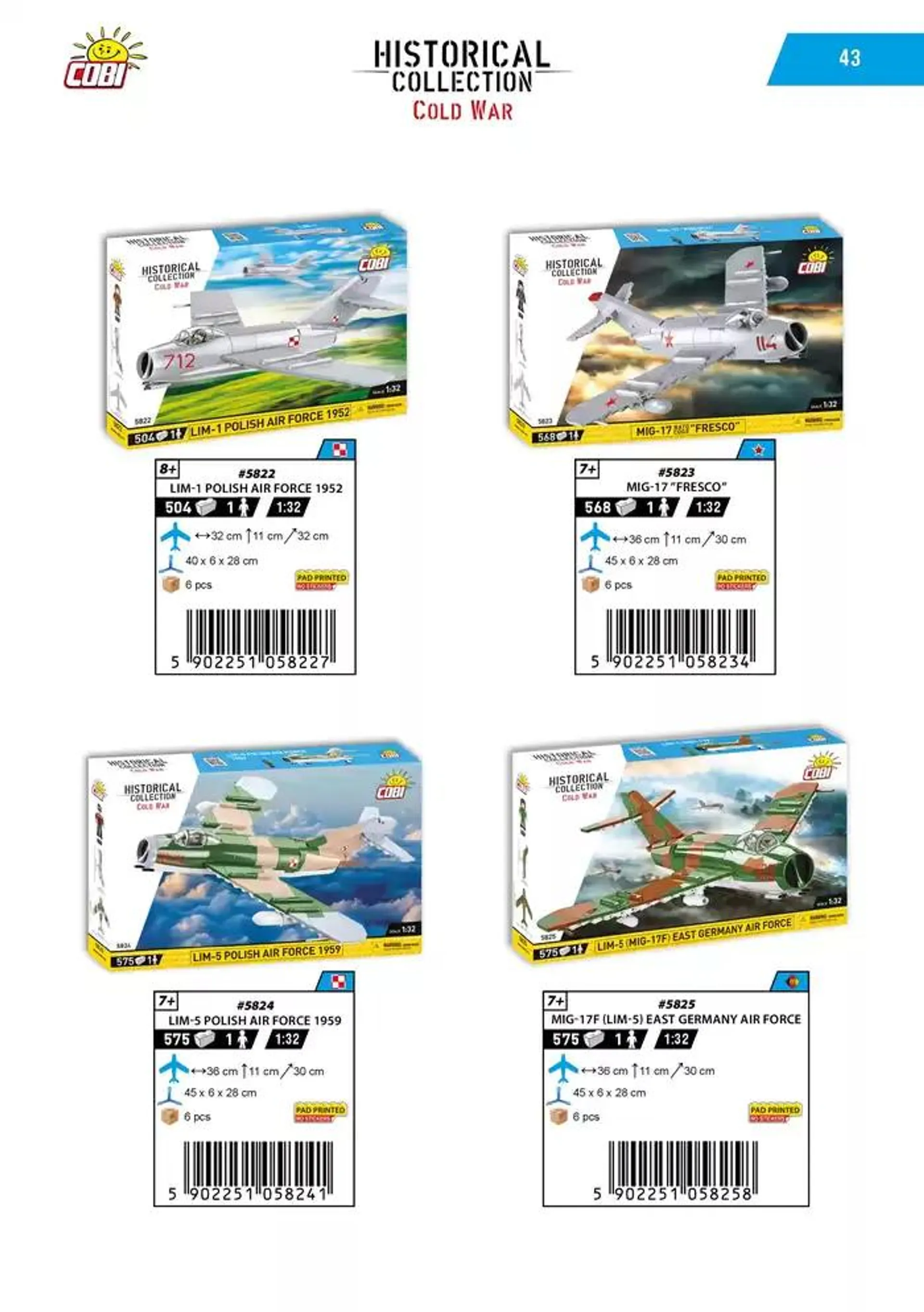 Katalog klocków Cobi 1/2025 - 43