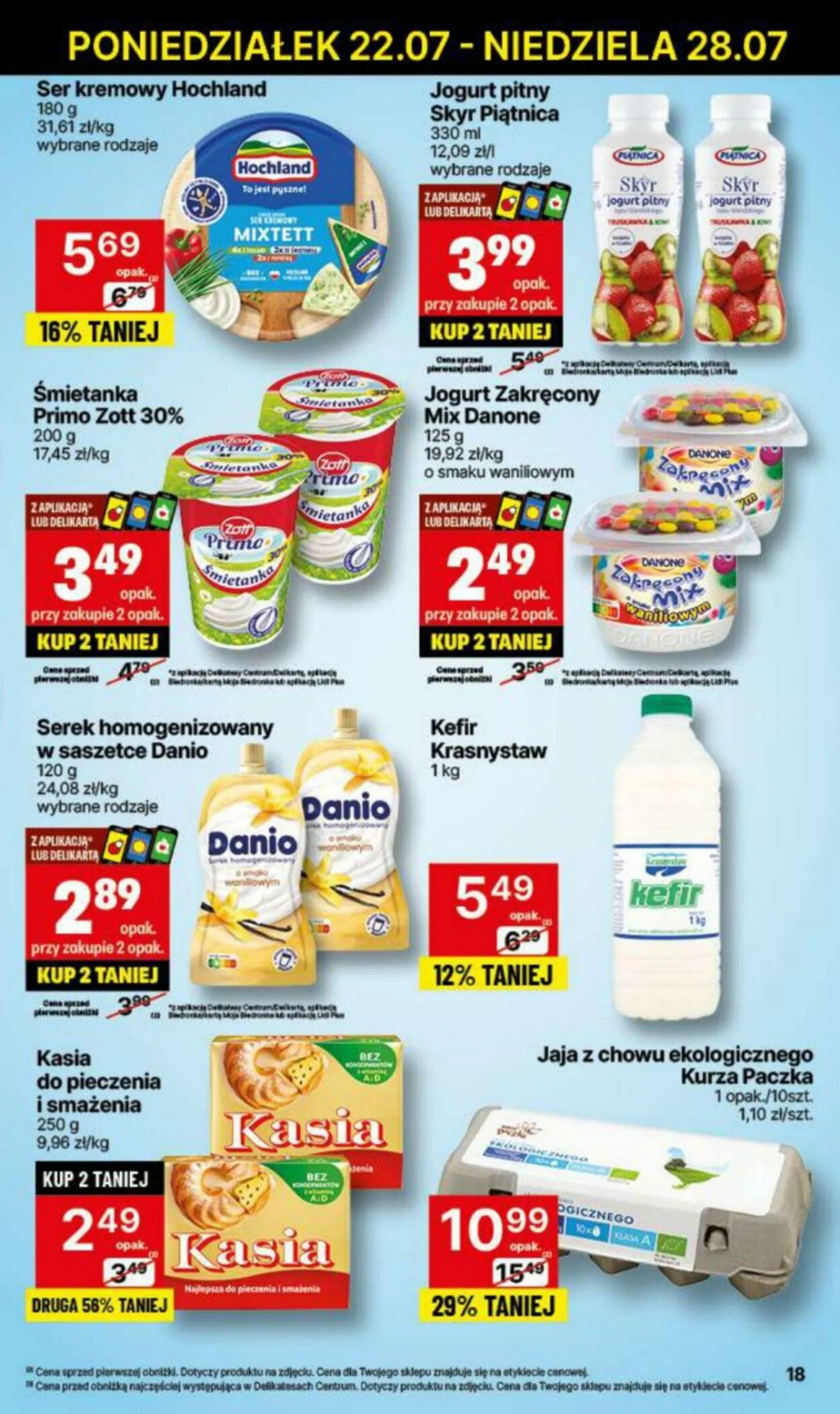 Delikatesy Centrum Aktualna gazetka - 18