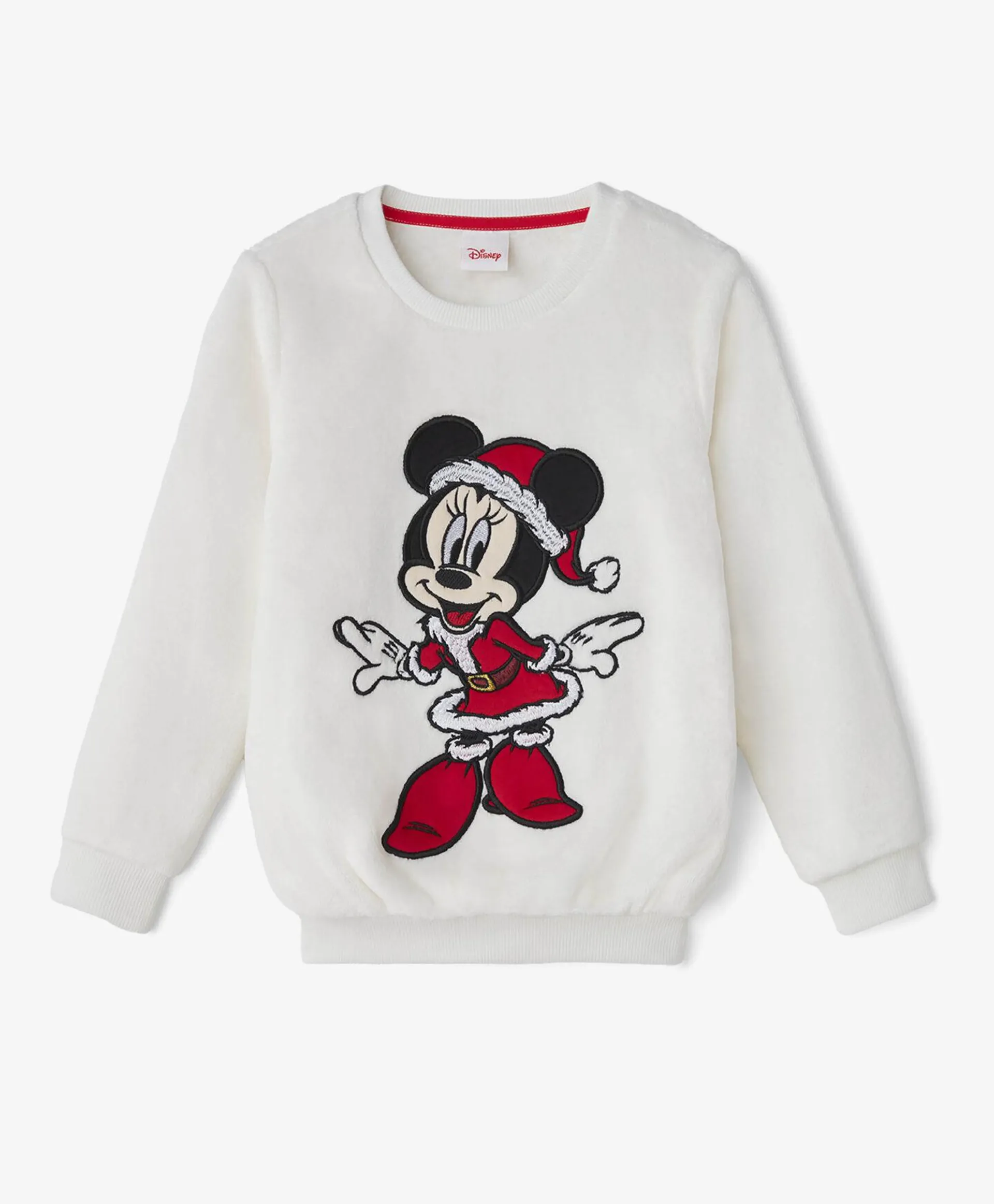 Bluza dziewczęca na licencji Myszka Minnie kremowa