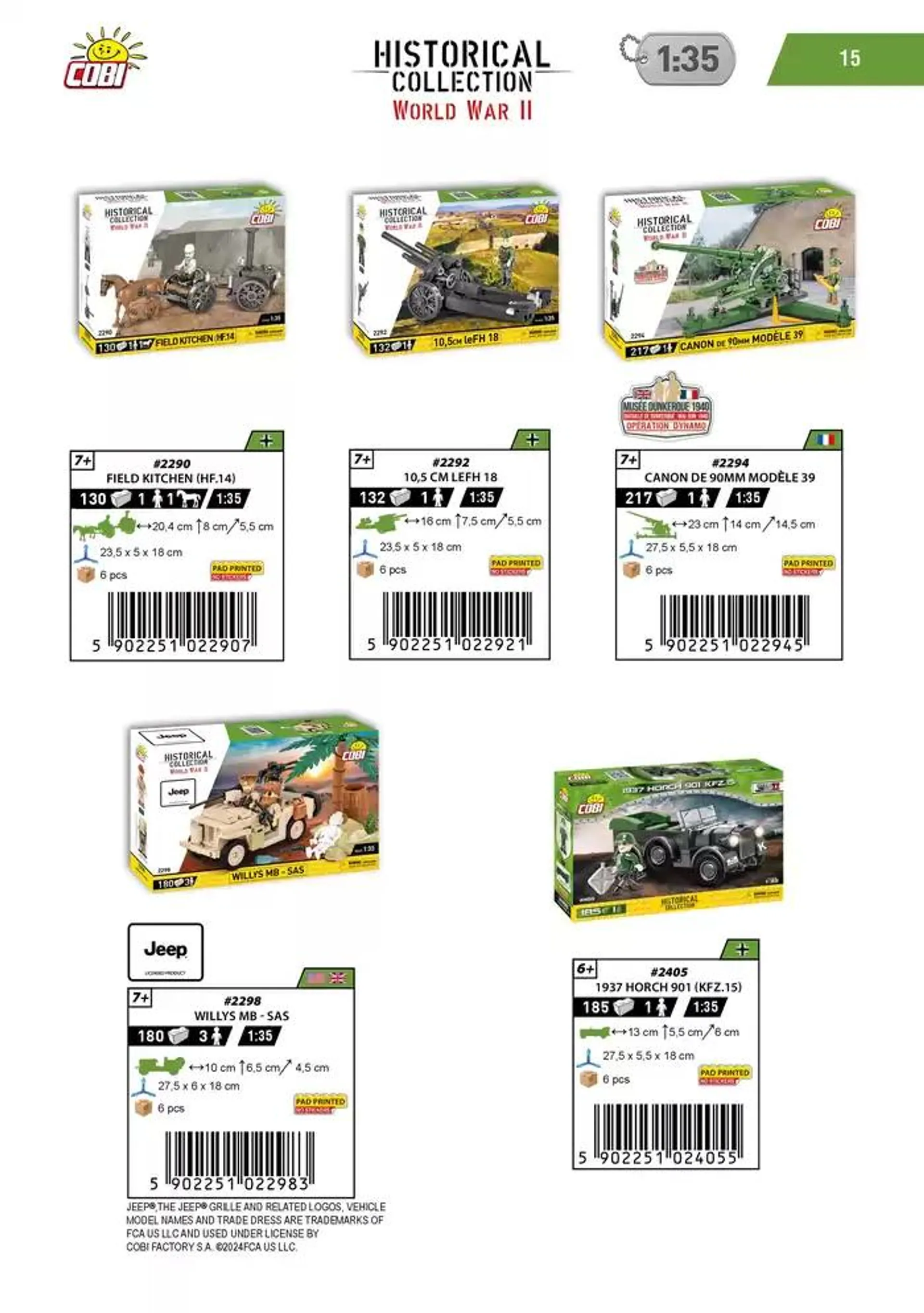 Katalog klocków Cobi 1/2025 - 15