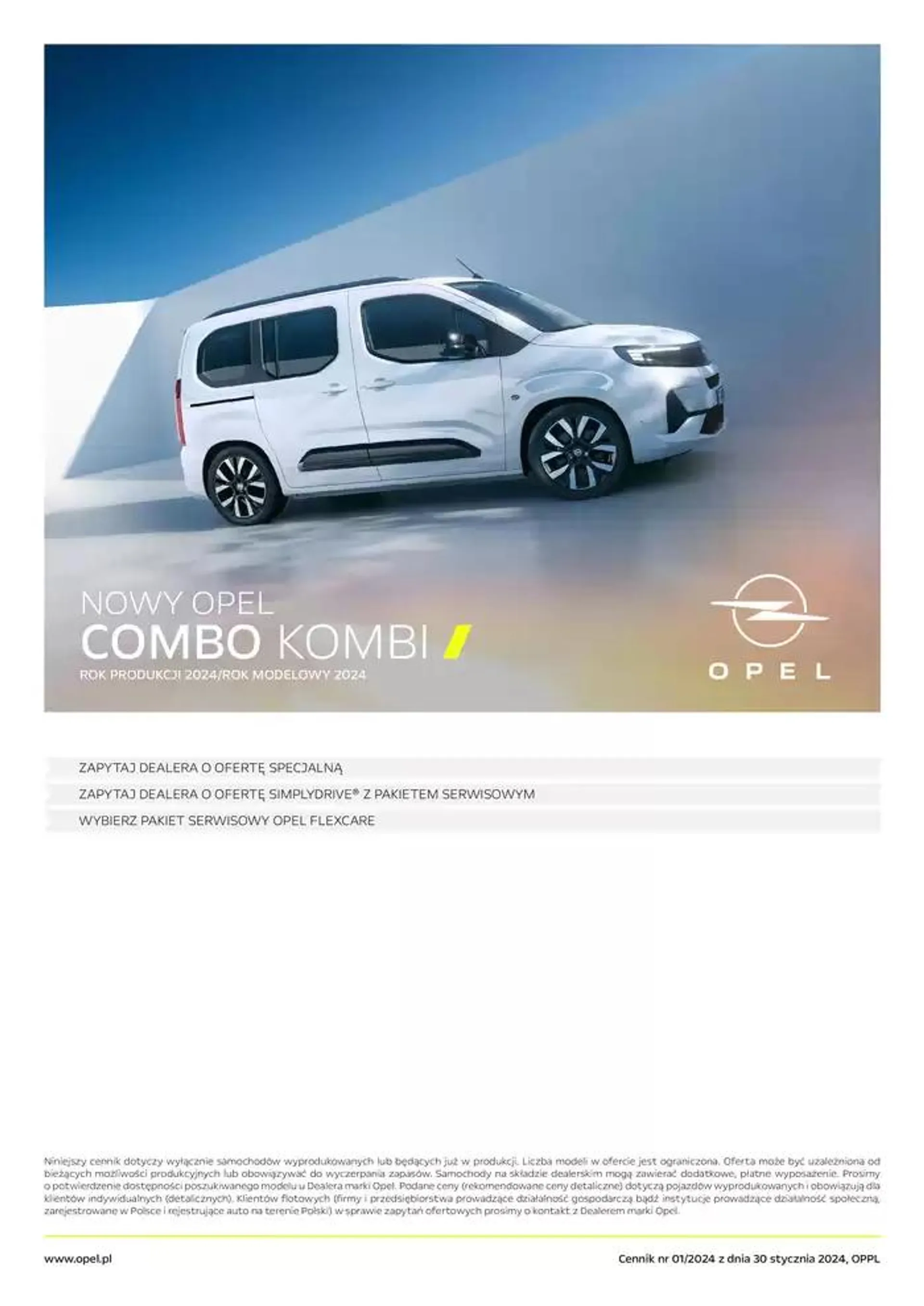 Gazetka Combo Kombi od 30 stycznia do 31 grudnia 2025 - Strona 1