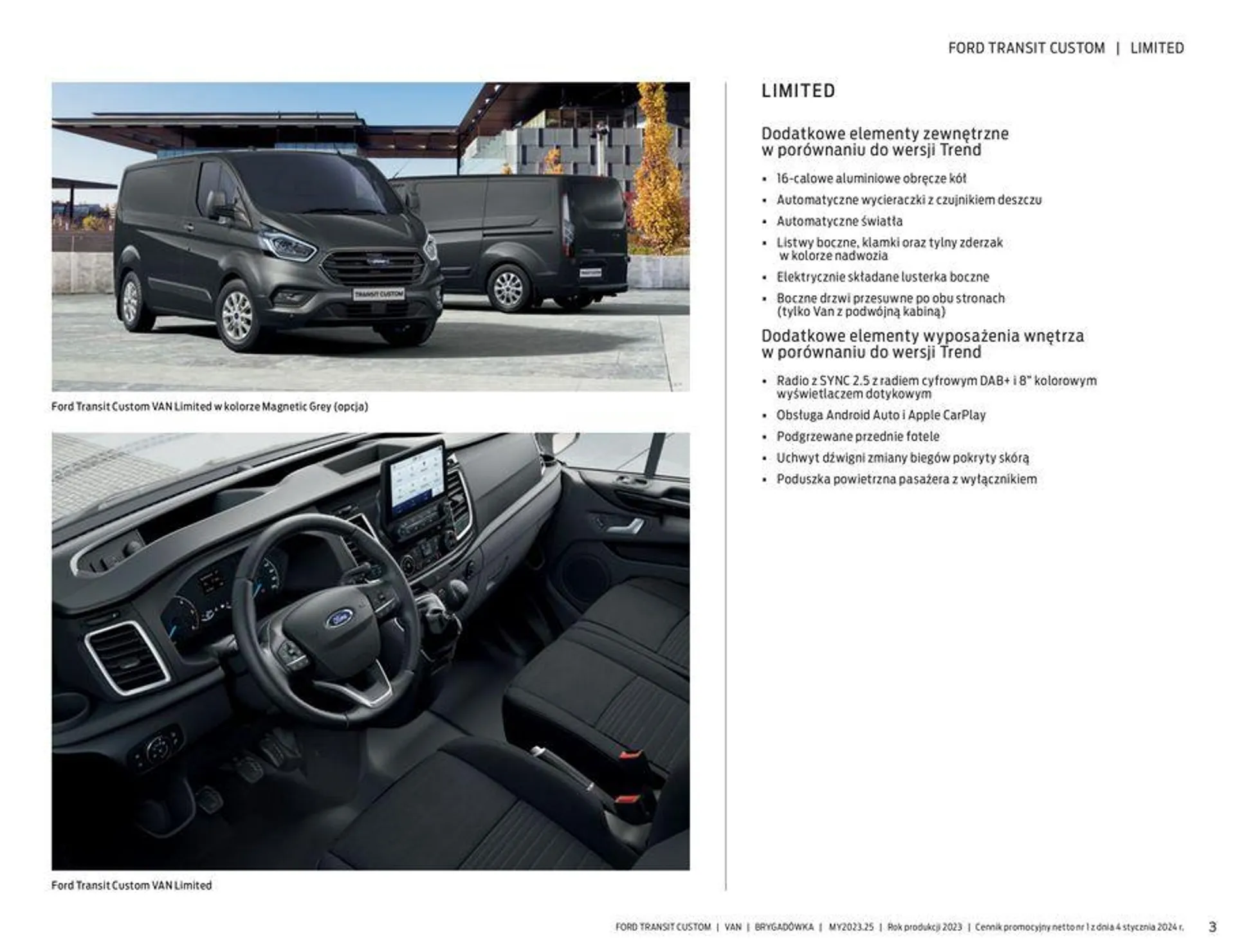 FORD TRANSIT CUSTOM - 3