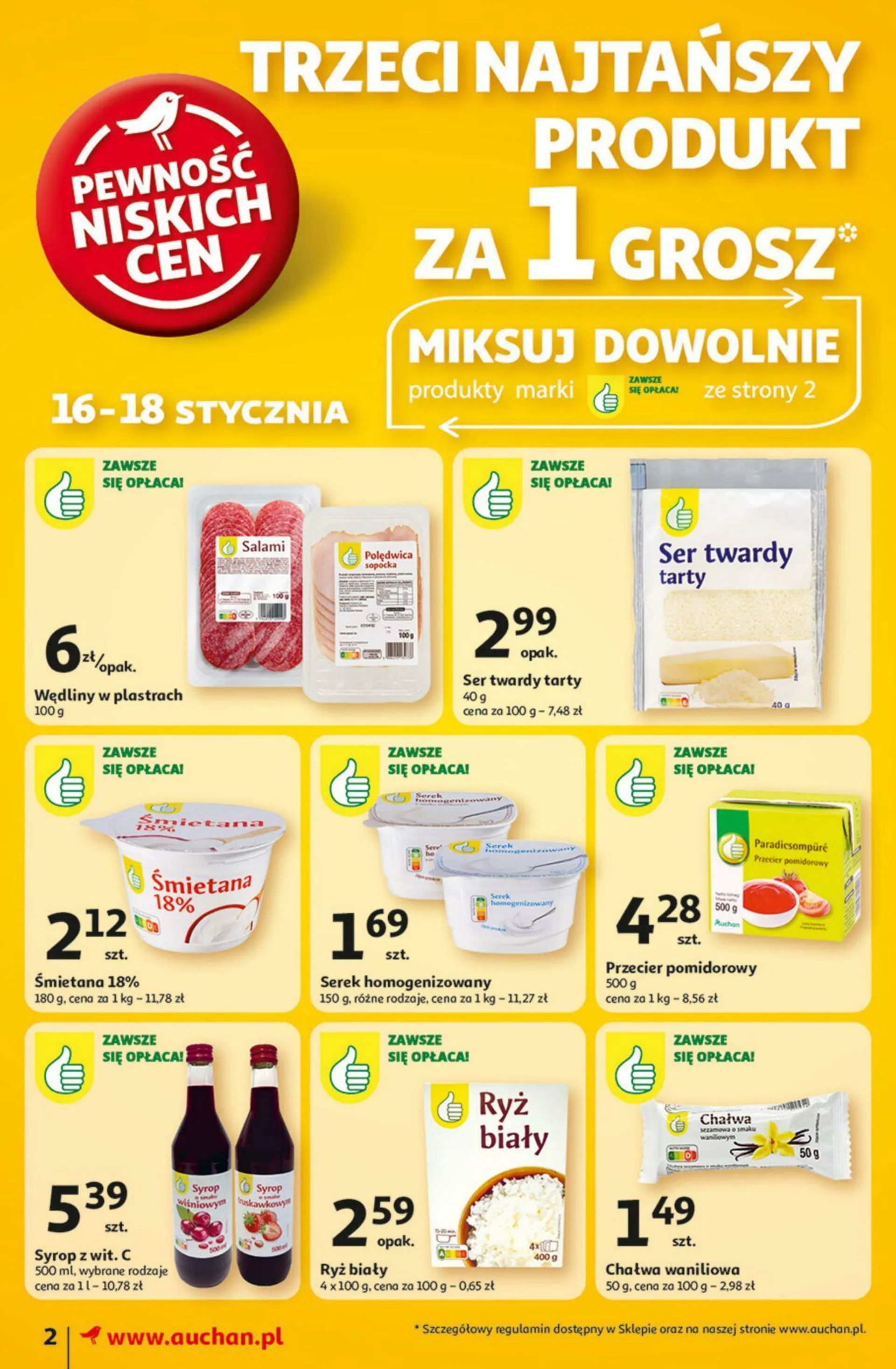 Gazetka Auchan Aktualna gazetka od 16 stycznia do 22 stycznia 2025 - Strona 2