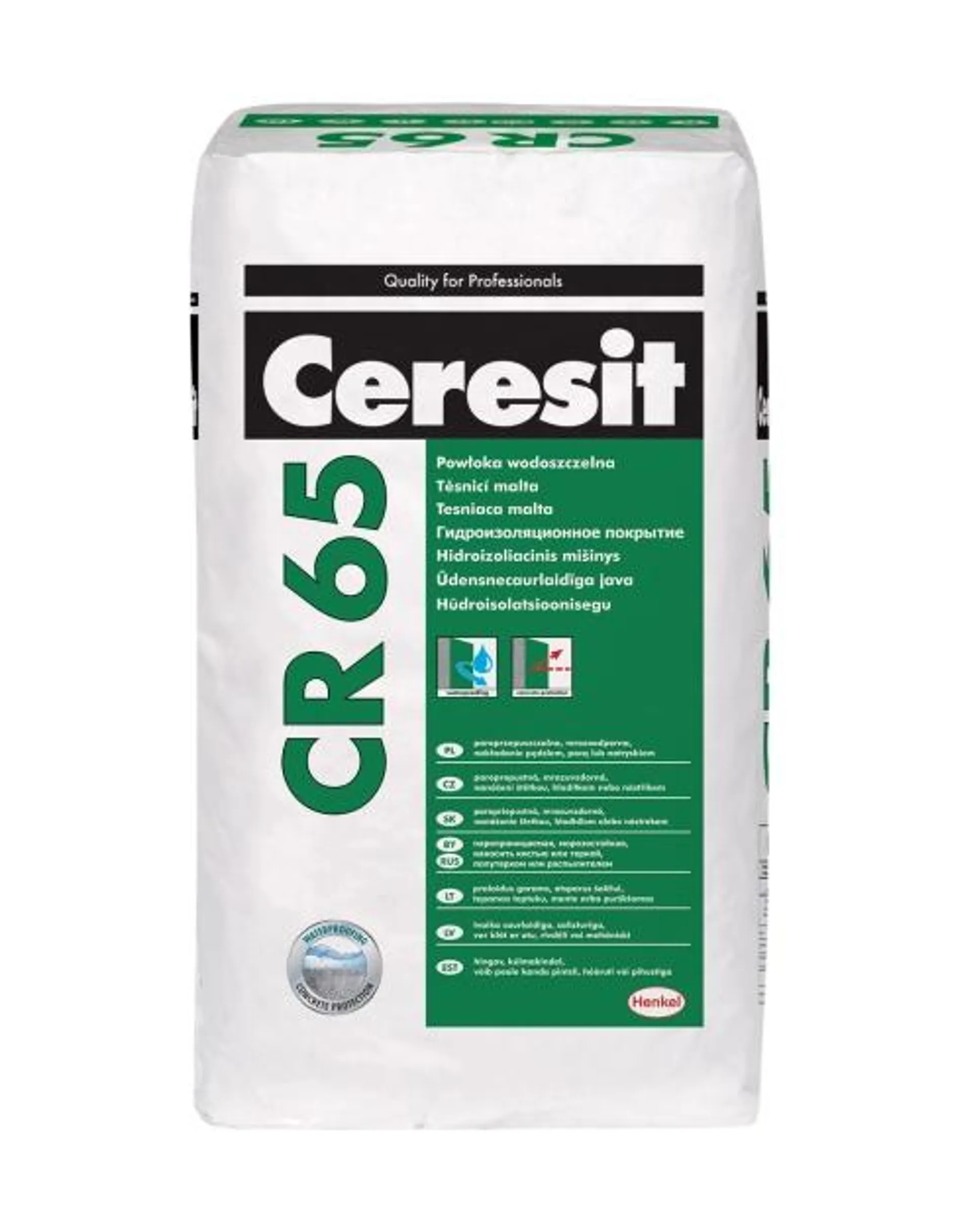Zaprawa wodoszczelna CR65 - 25 kg CERESIT