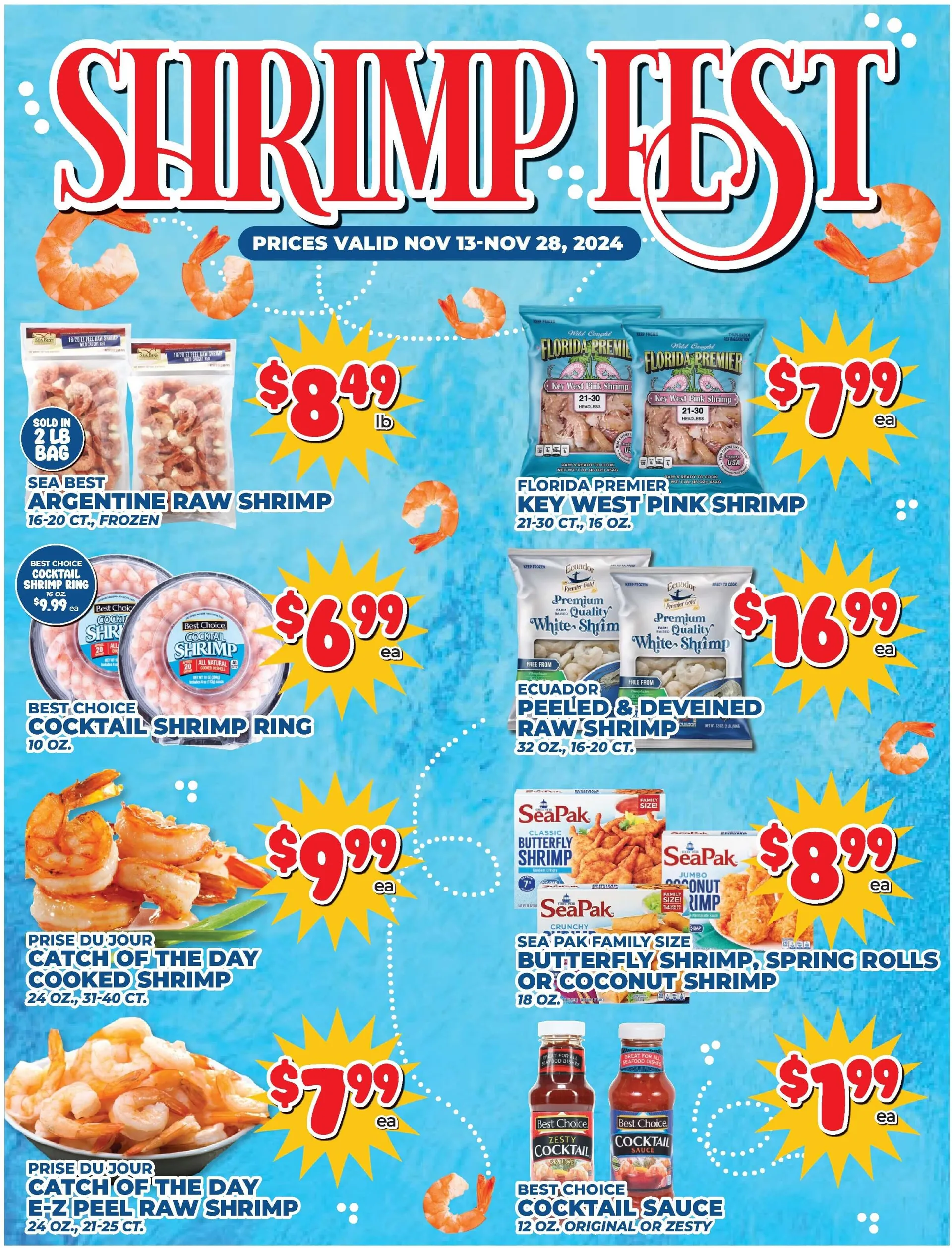 Weekly ad Monthly Deals in Price Cutter: Shrimp Fest from November 13 to November 28 2024 - Page 