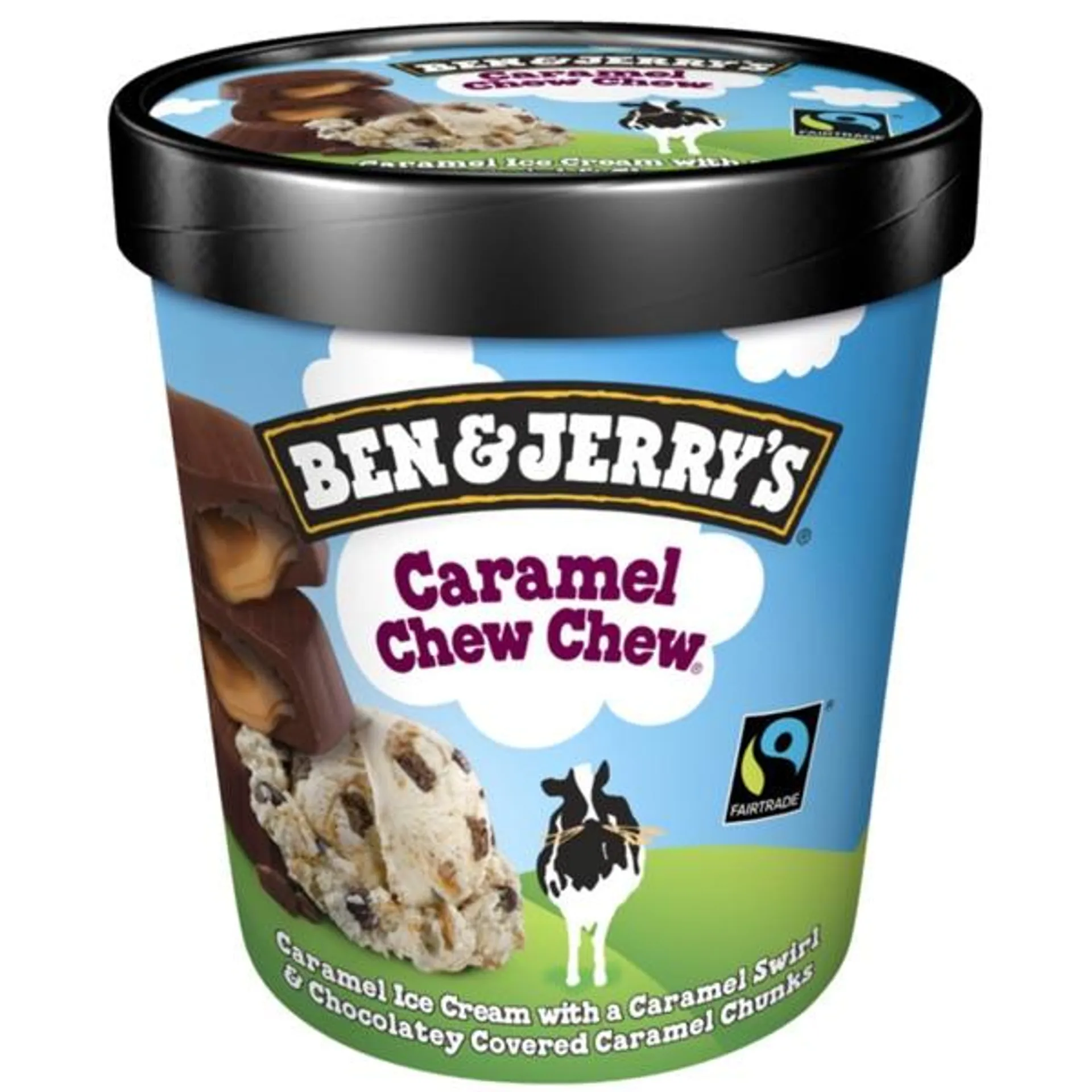 Gelado Caramelo Chew Chew embalagem 465 ml Ben & Jerry's