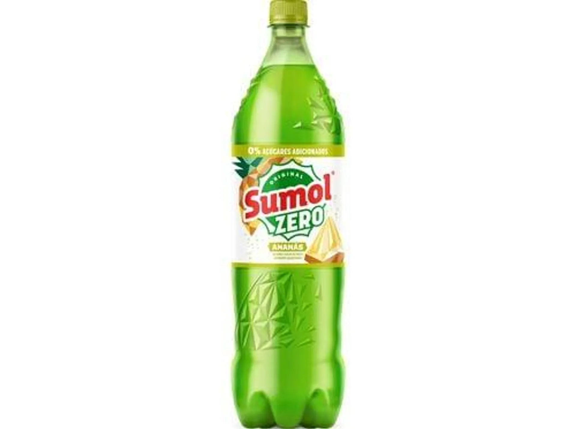 refrigerante com gás sumol zero ananás 1.75l