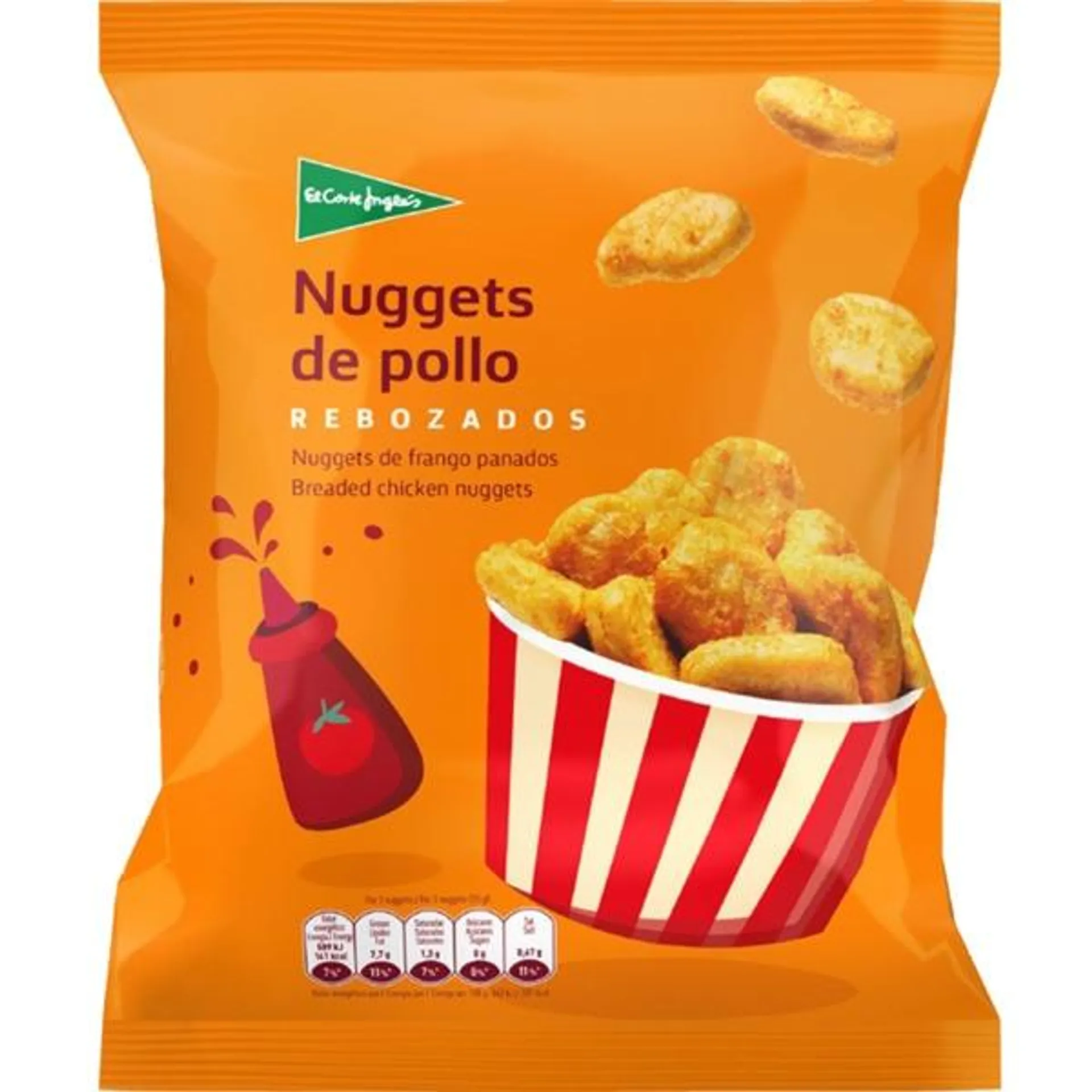 Nuggets de Frango Panados embalagem 450 g El Corte Inglés