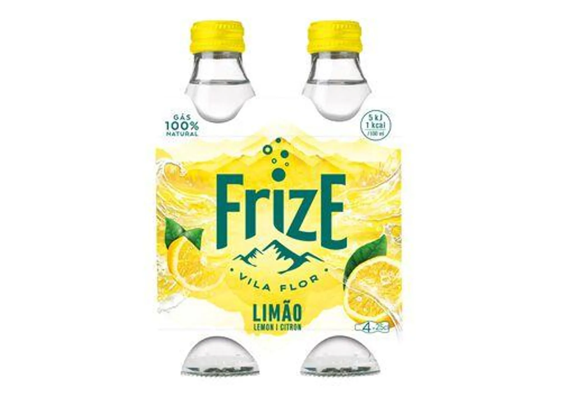 bebida com gás frize limão 4x0.25l