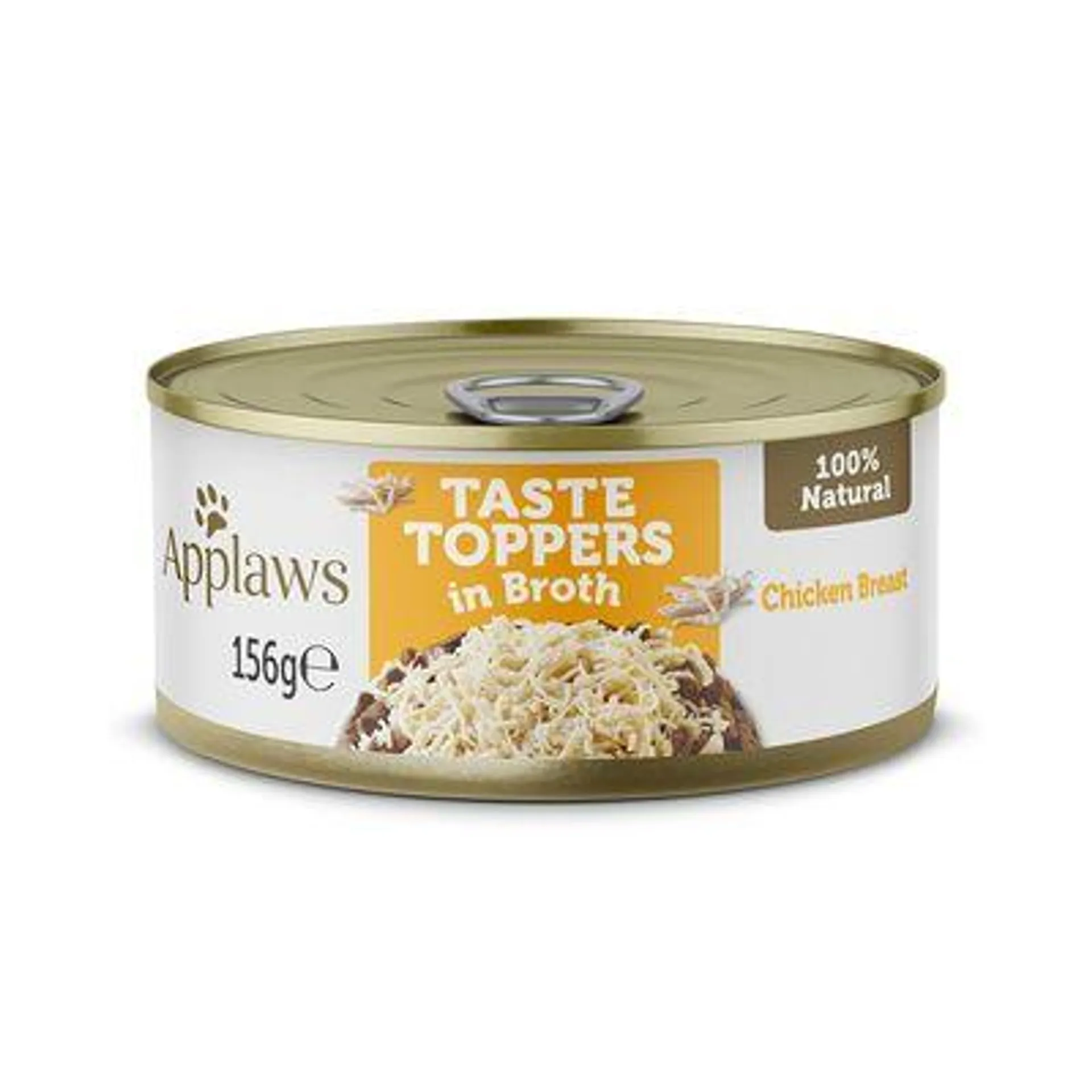 Applaws Taste Toppers em caldo 24 x 156 g latas em promoção: 18 + 6 grátis!