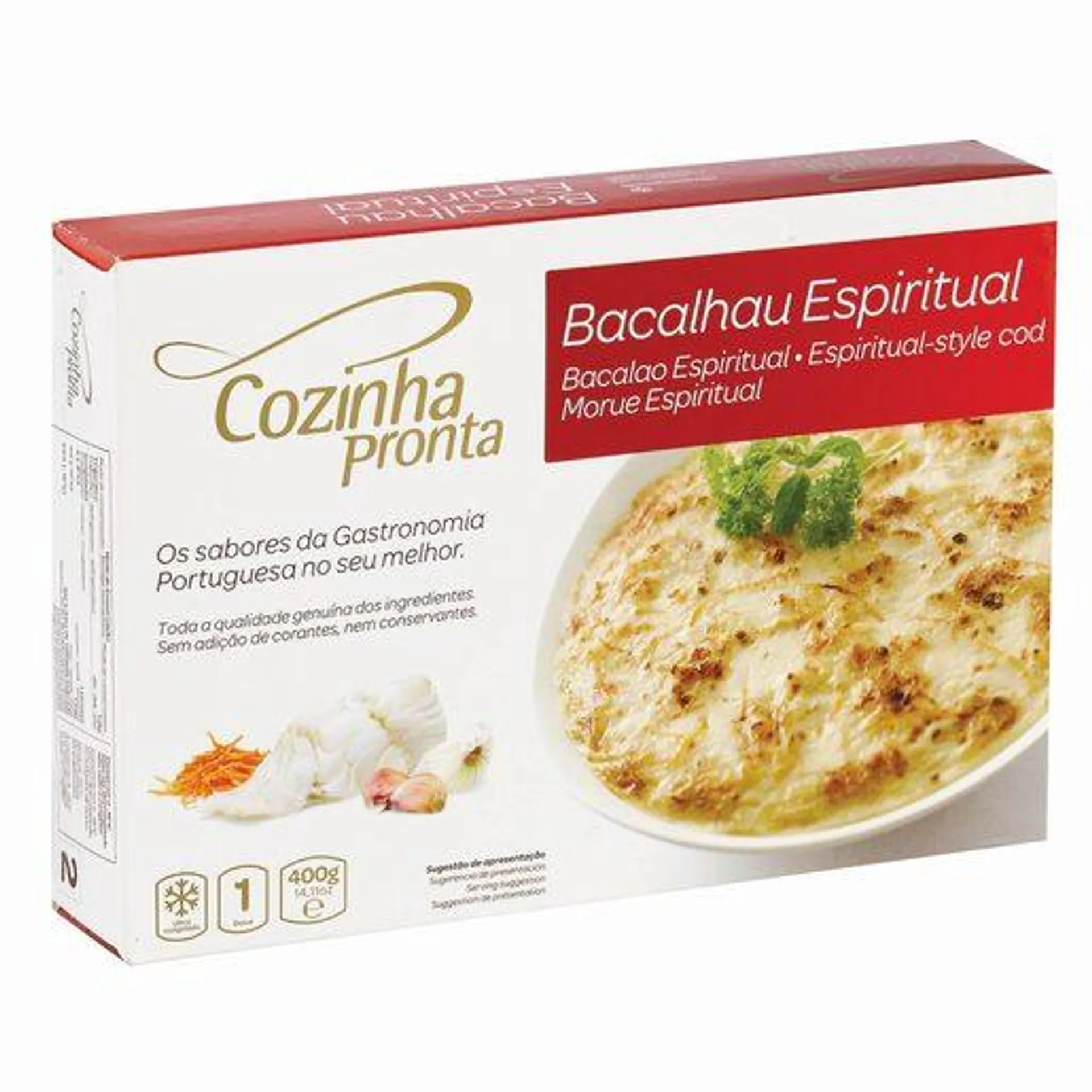 COZINHA PRONTA Bacalhau Espiritual 400 g