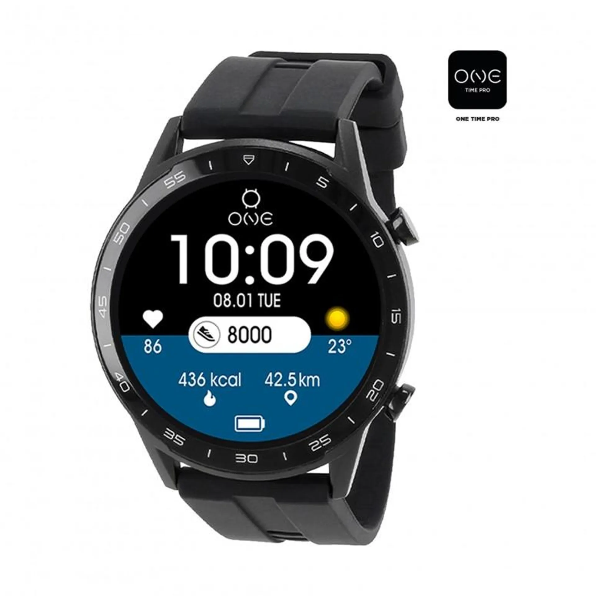 Reloj Smartwatch ForceFul Negro