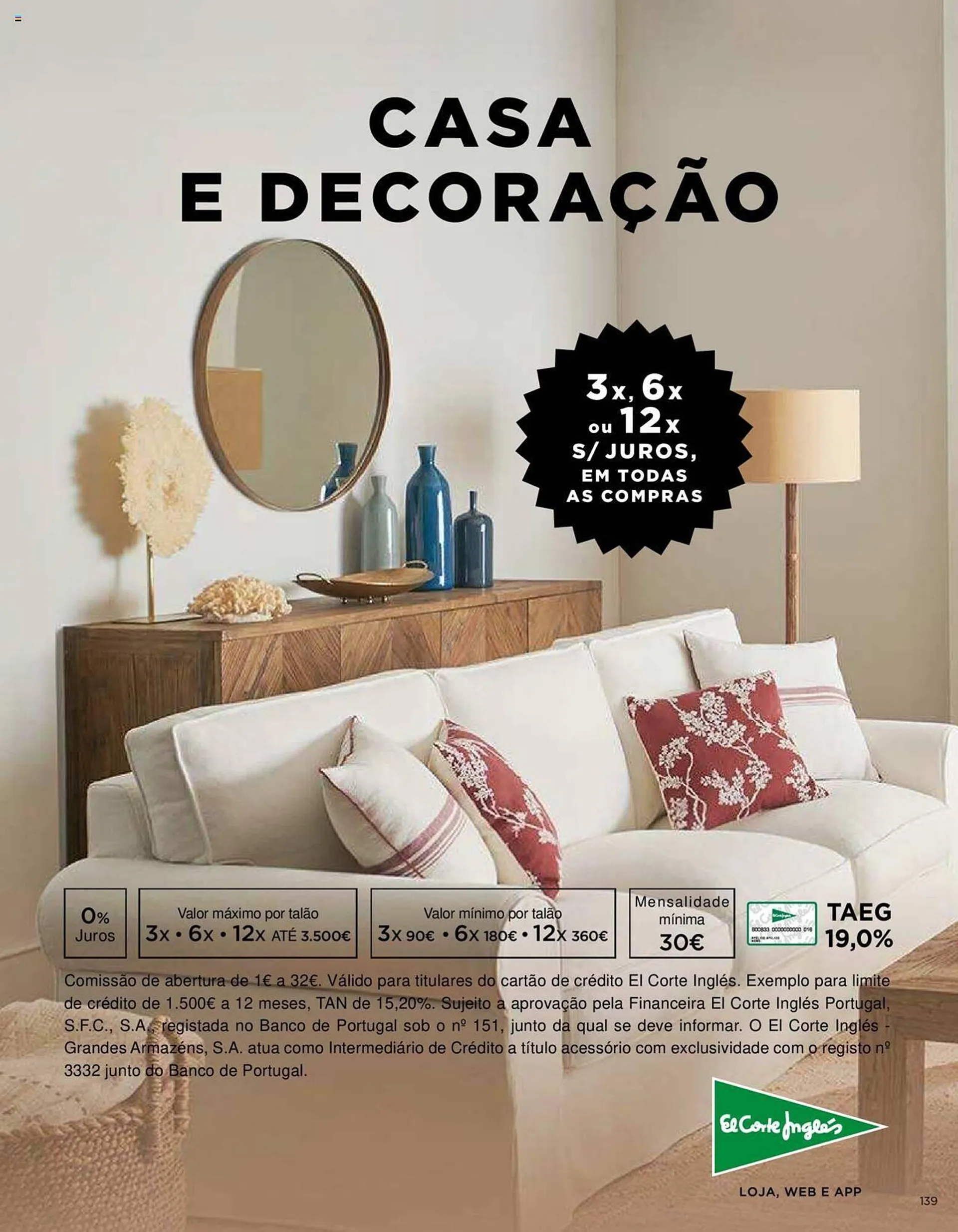 Folheto Folheto El Corte Inglés de 3 de maio até 31 de agosto 2024 - Pagina 139