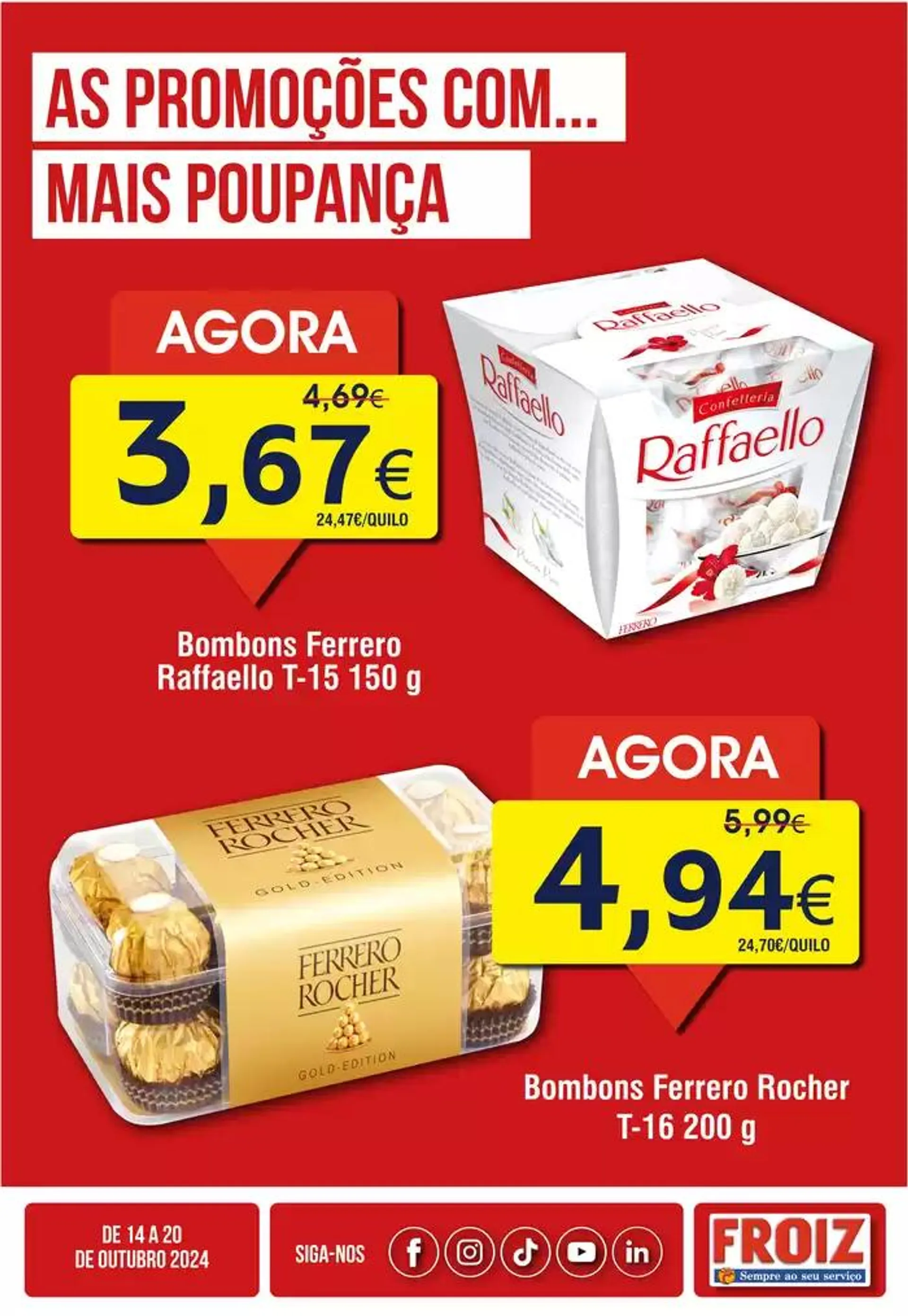 Folheto Froiz Promoção da semana de 14 de outubro até 20 de outubro 2024 - Pagina 3