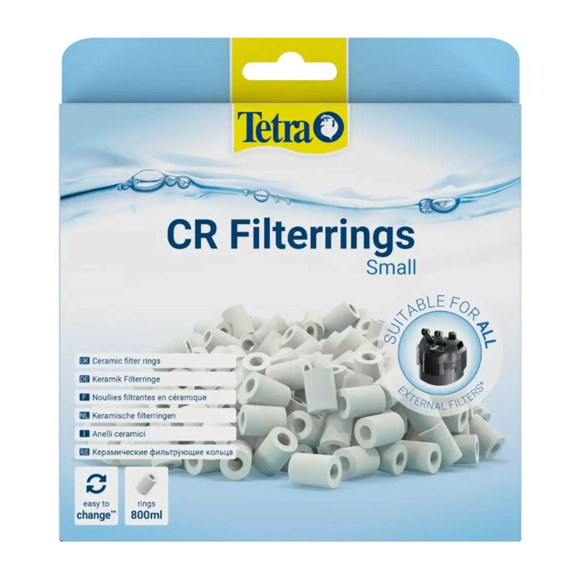 Tetratec tubos filtrantes de cerâmica para filtros de aquário