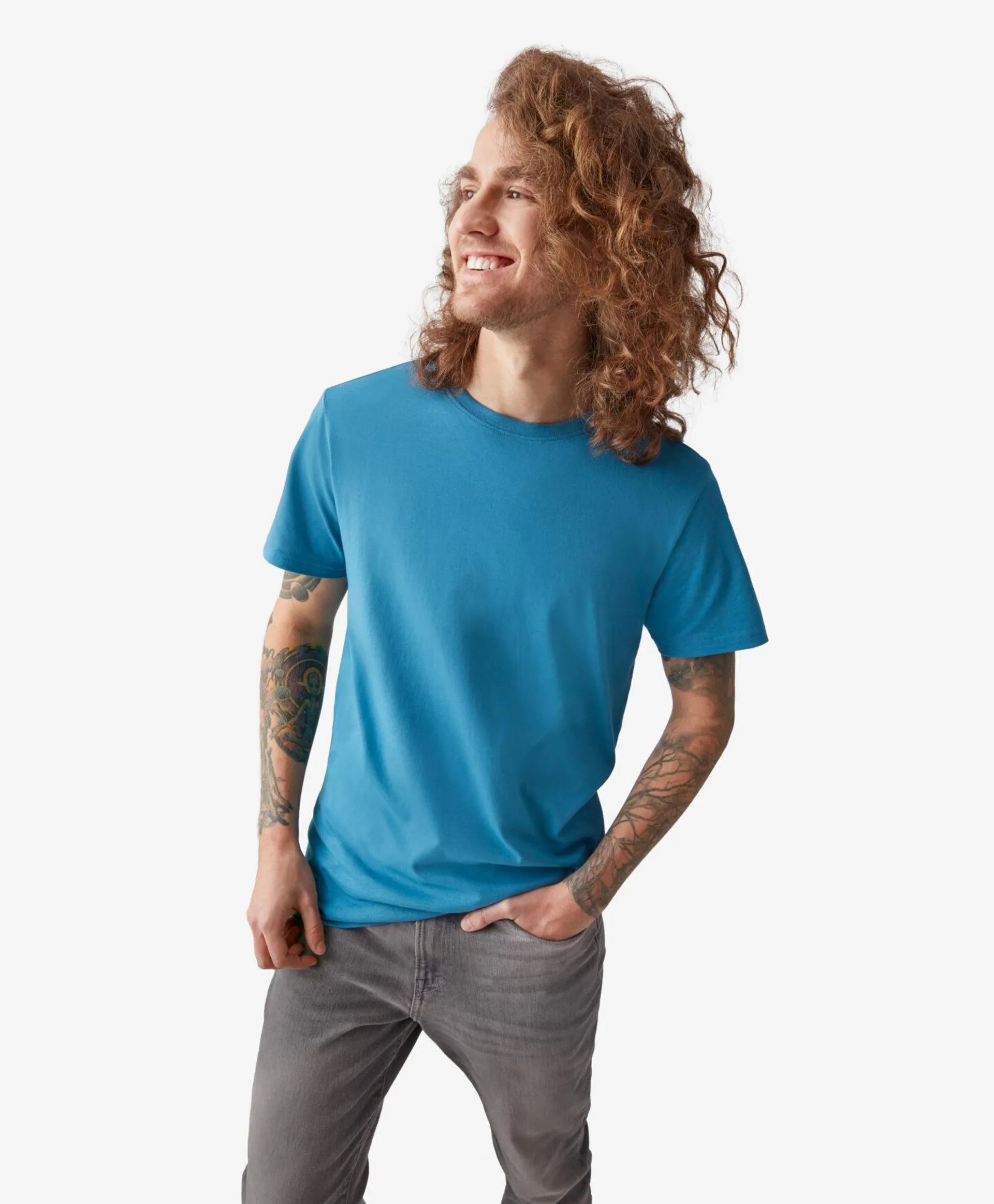 T-shirt azul