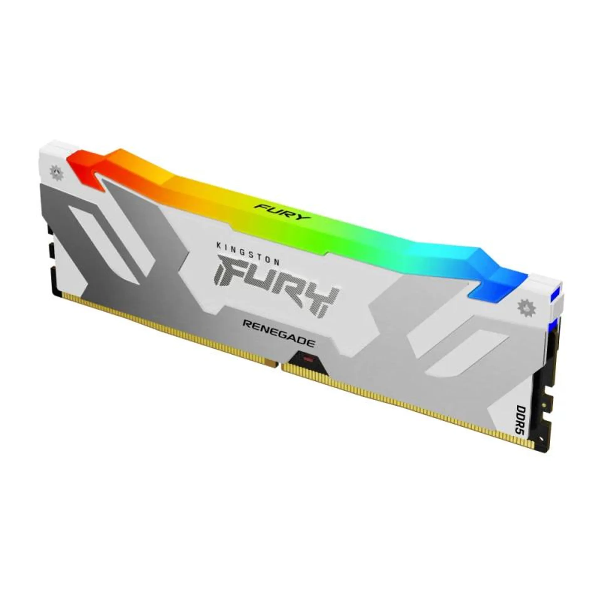 16GB RAM Kingston Fury Renegade RGB DDR5 DIMM 6000 MHz CL32 Branca XMP