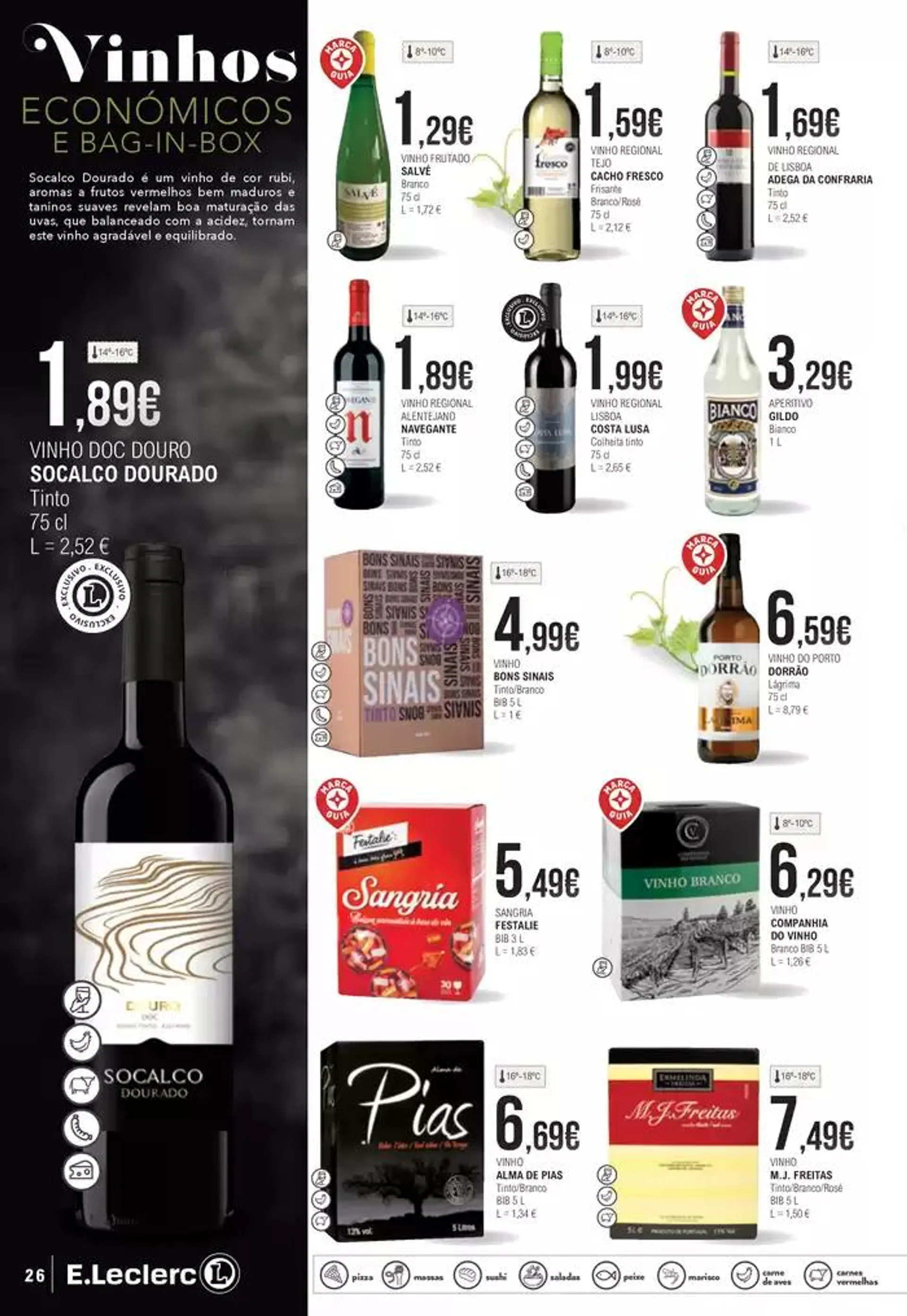 Folheto Feira dos Vinhos de 1 de outubro até 20 de outubro 2024 - Pagina 26