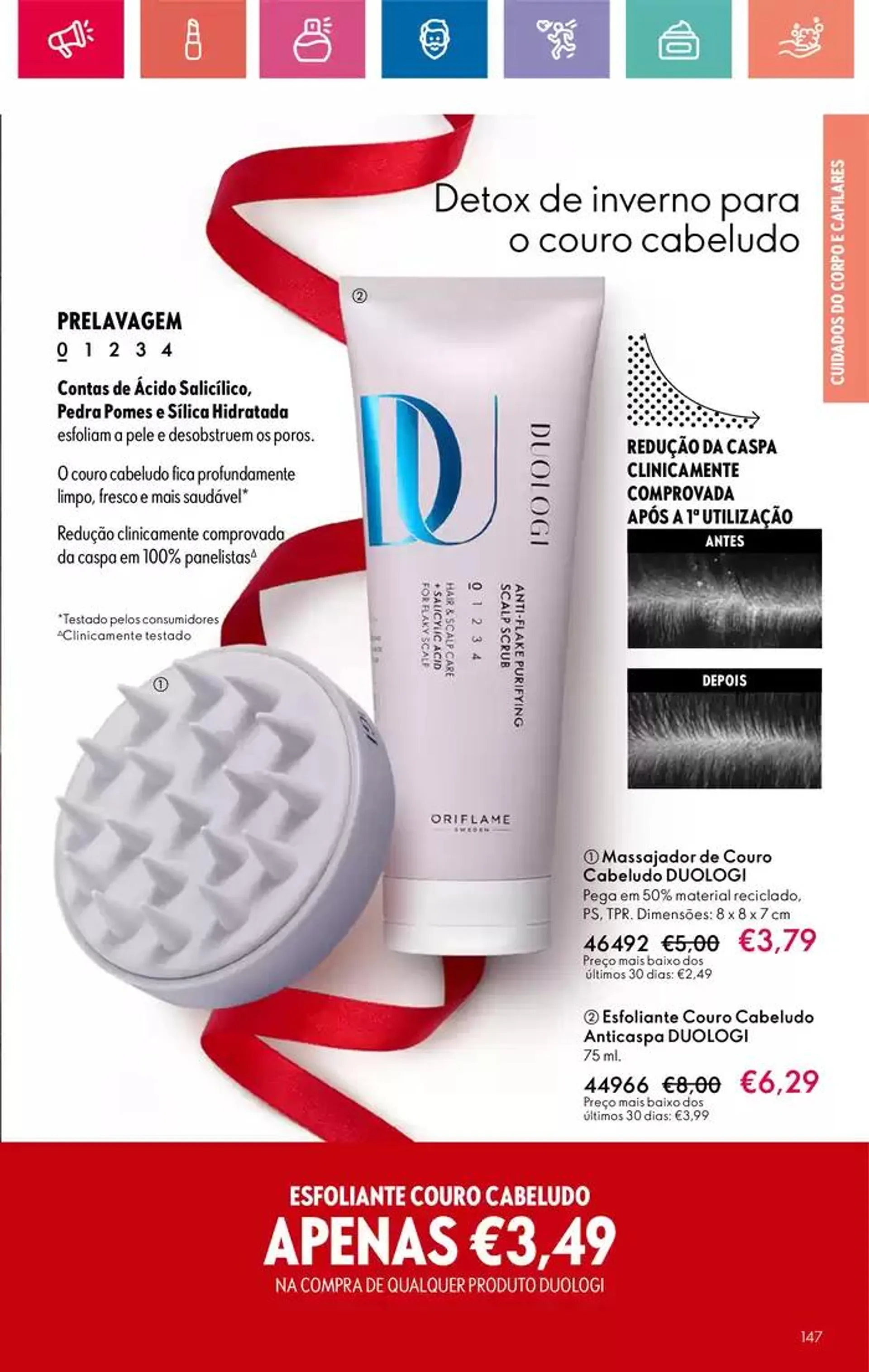 Folheto Folheto Oriflame de 2 de dezembro até 28 de dezembro 2024 - Pagina 147