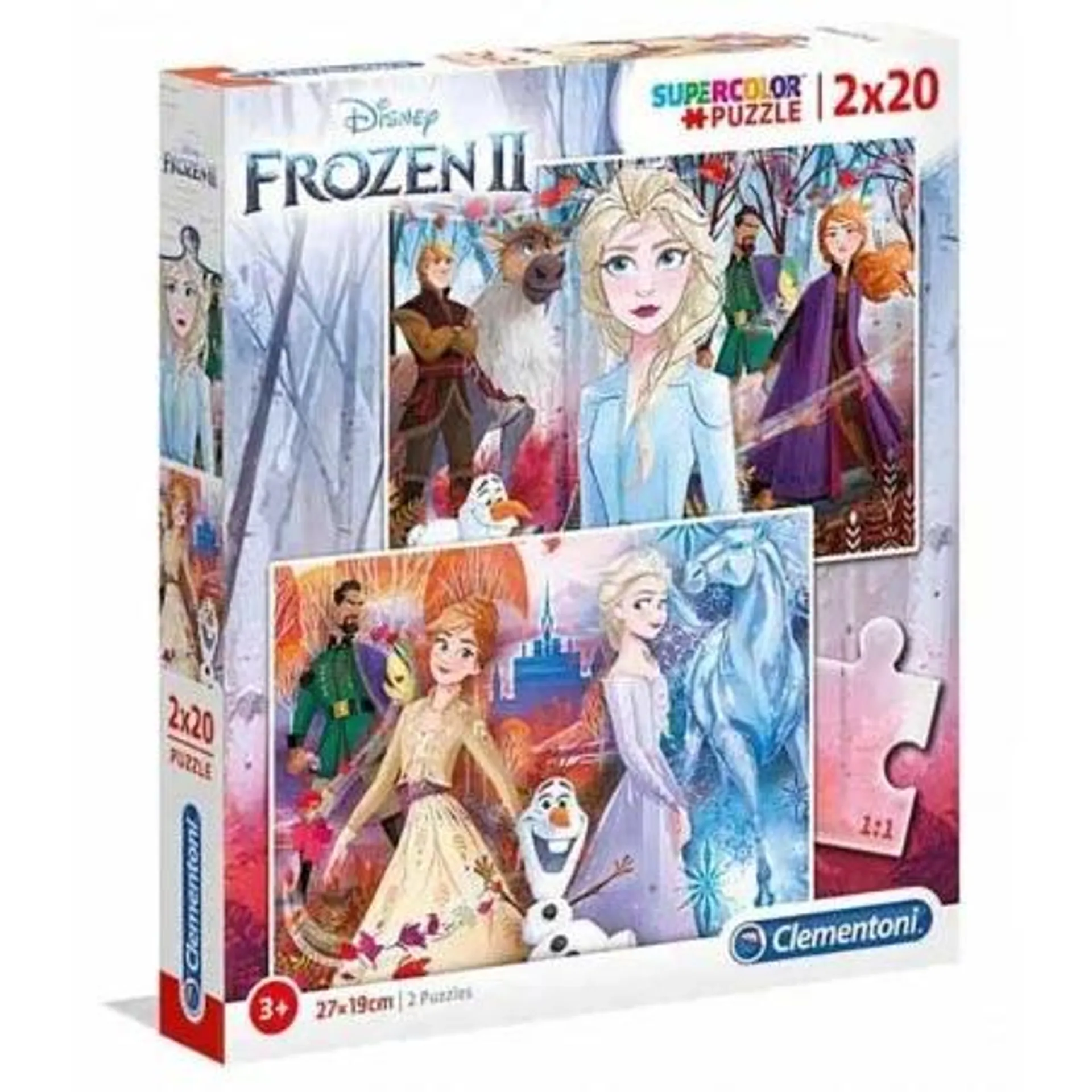 Puzzle 2x20 Peças Disney Frozen II