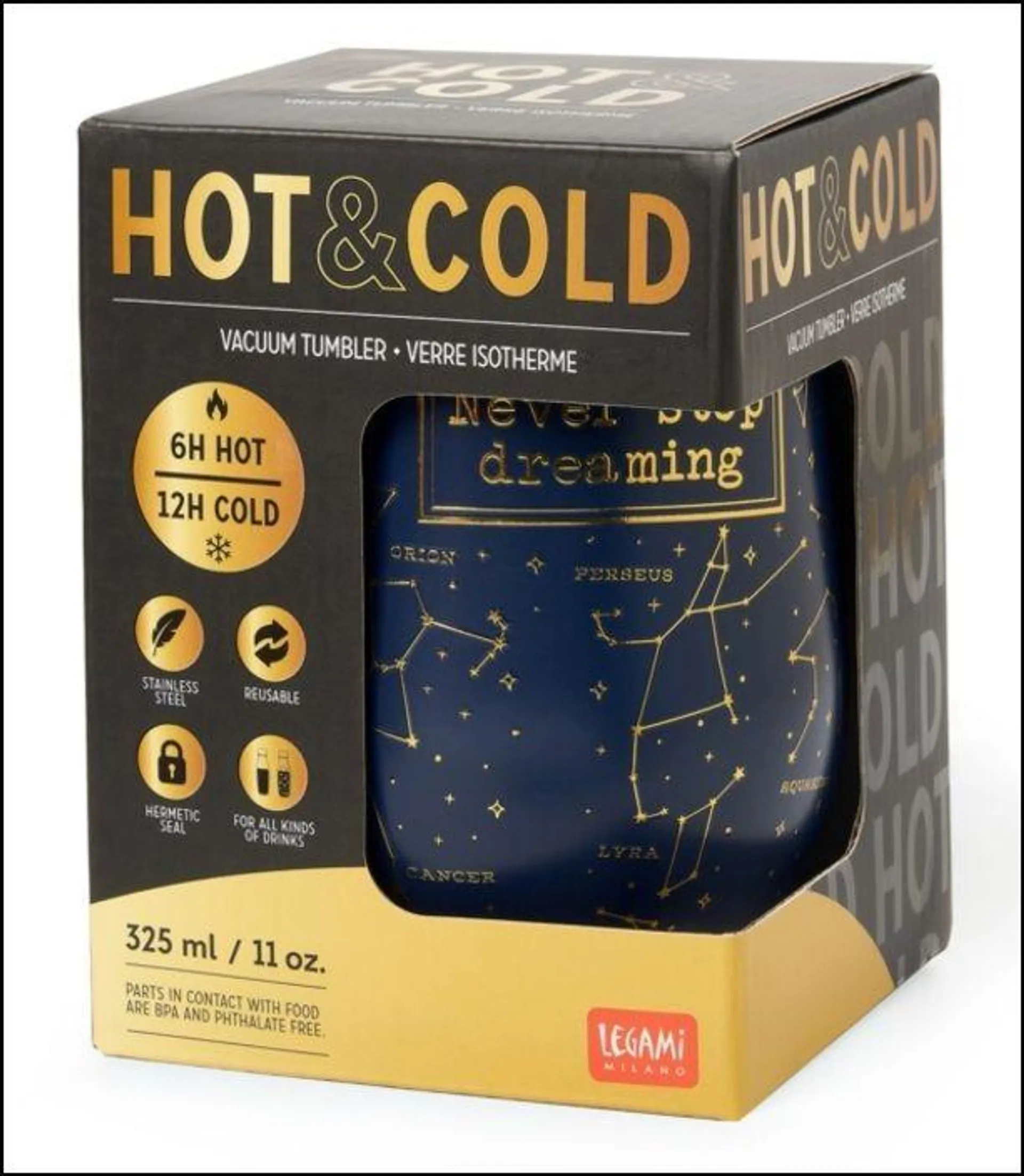 Hot&Cold - Vacuum Tumbler - Stars