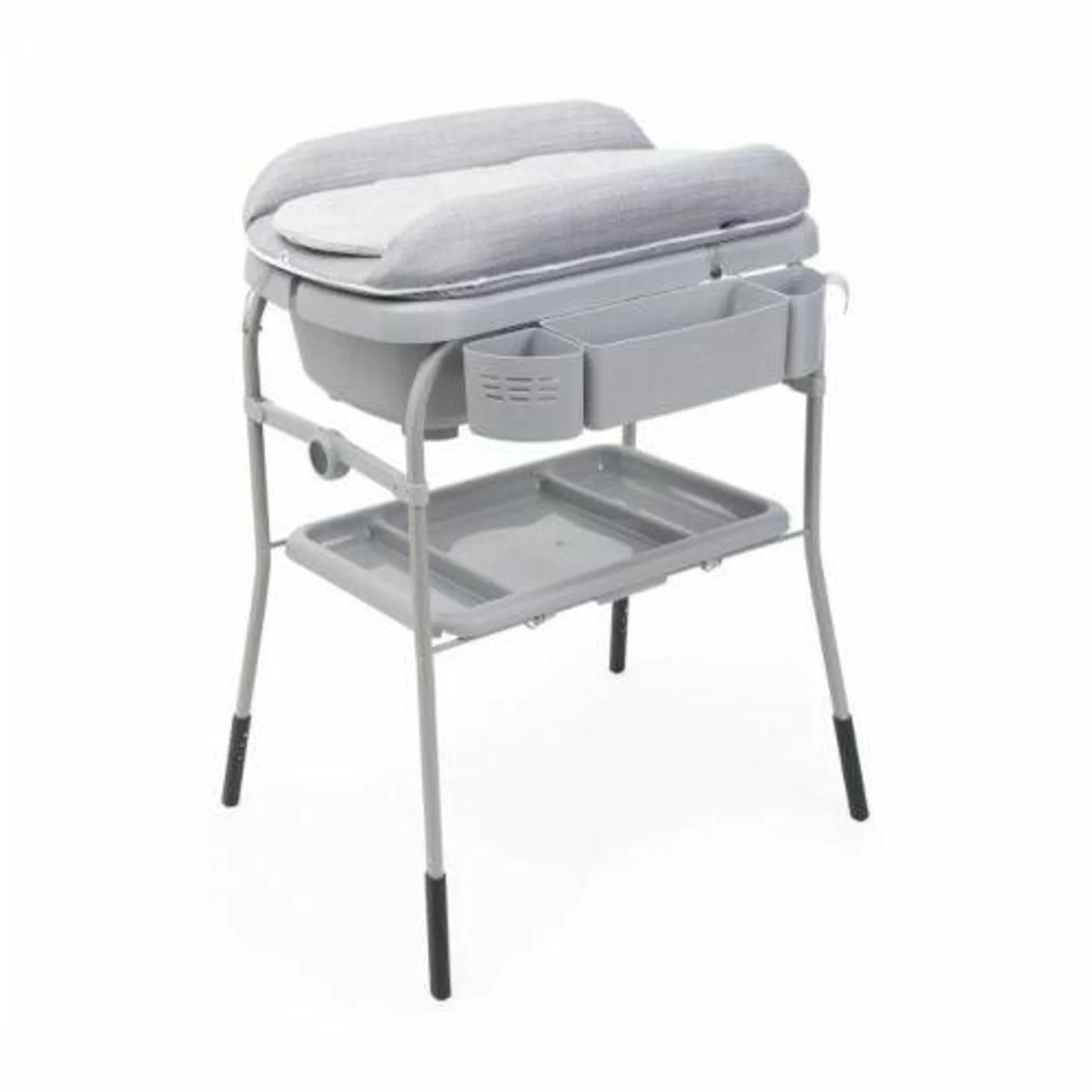 Chicco Banheira Muda-Fraldas Cuddle & Bubble Grey Melange