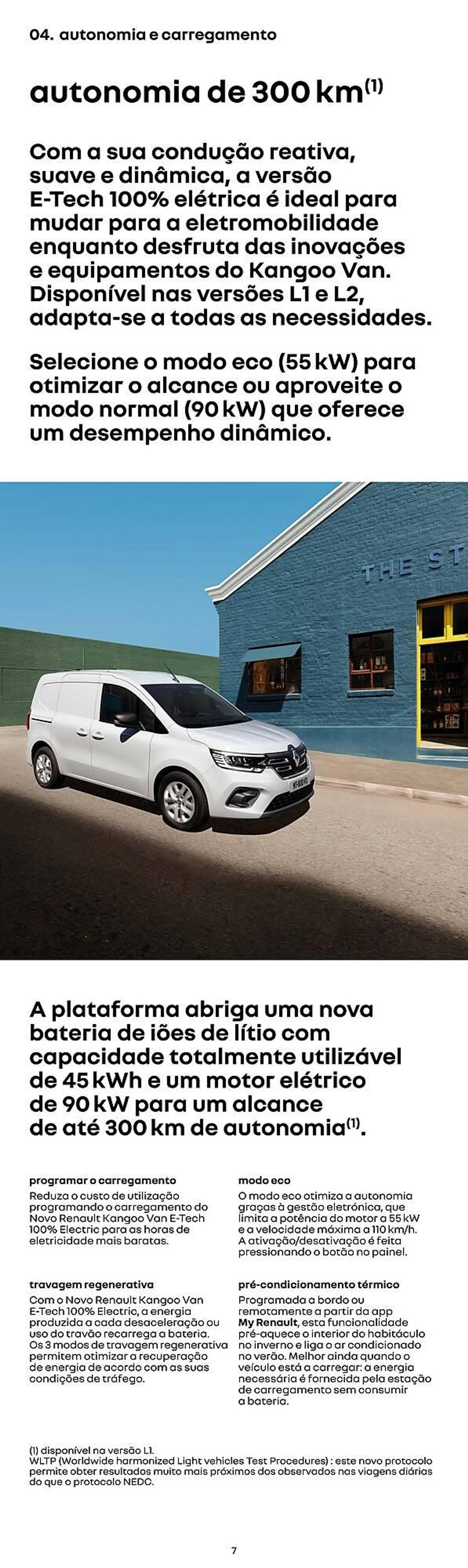 Folheto Folheto Renault Novo Kangoo Van de 13 de fevereiro até 31 de outubro 2024 - Pagina 7