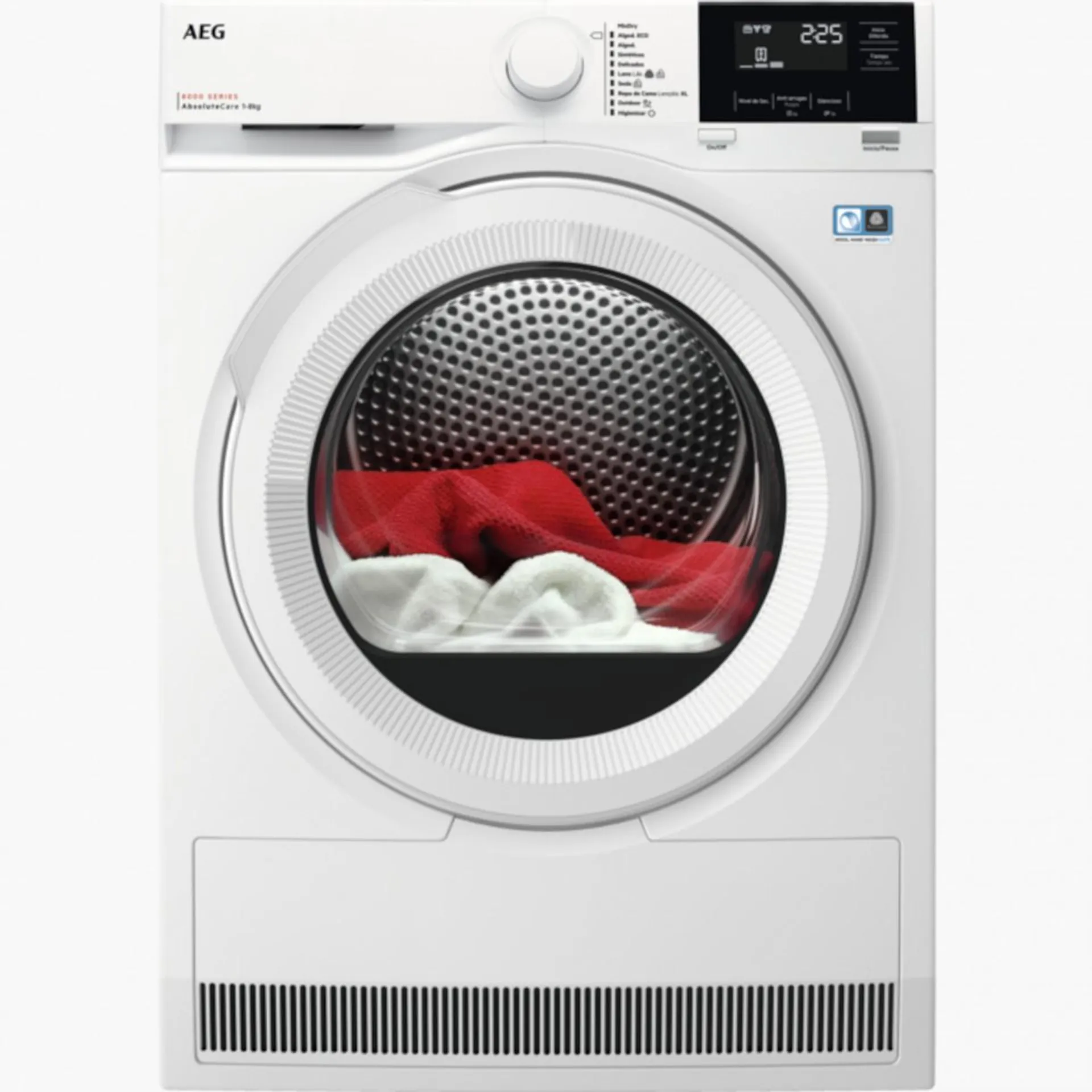 Máquina de Secar Roupa AEG TR818A20B - 8Kg - Bomba de Calor