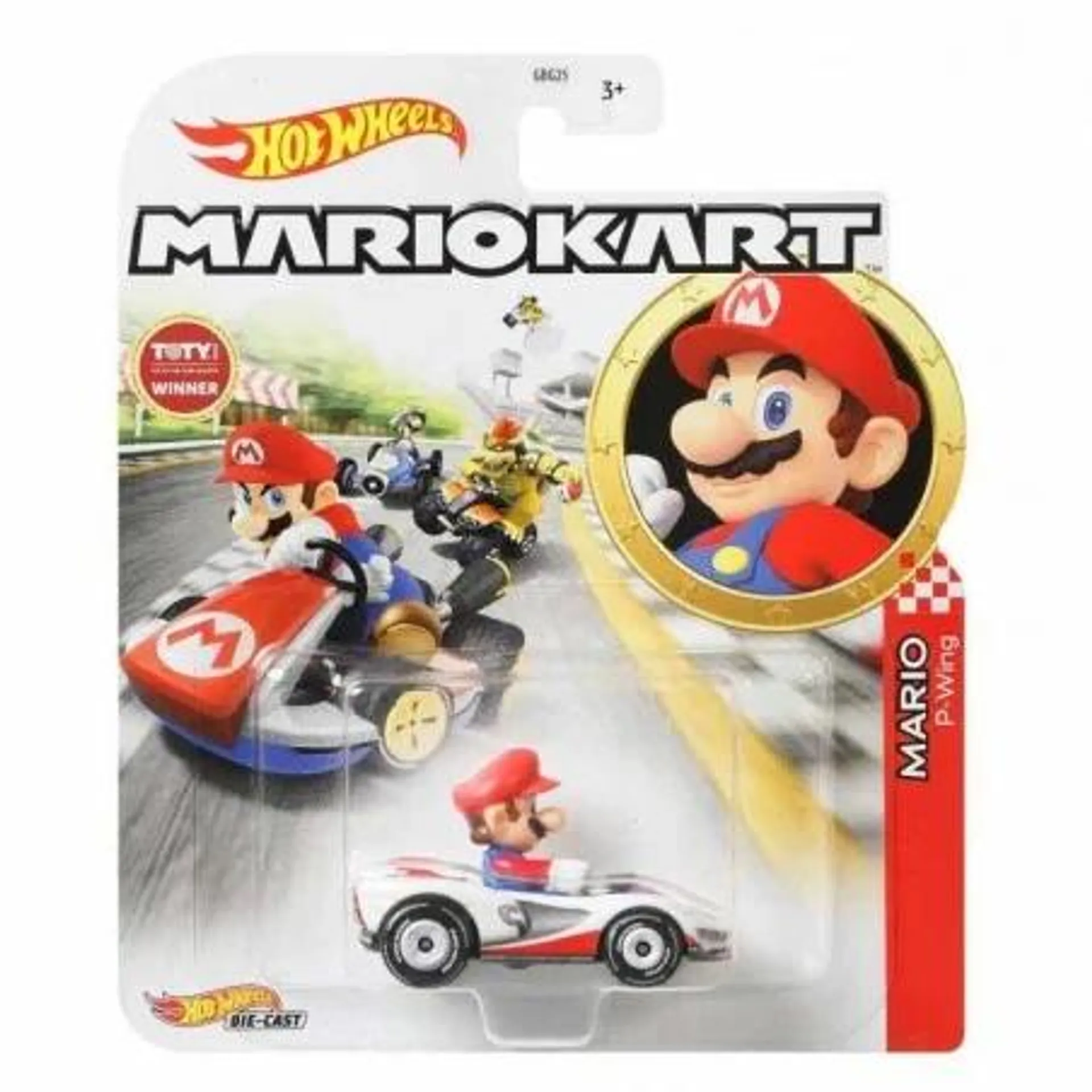 Hot Wheels Mario Kart Super Mário