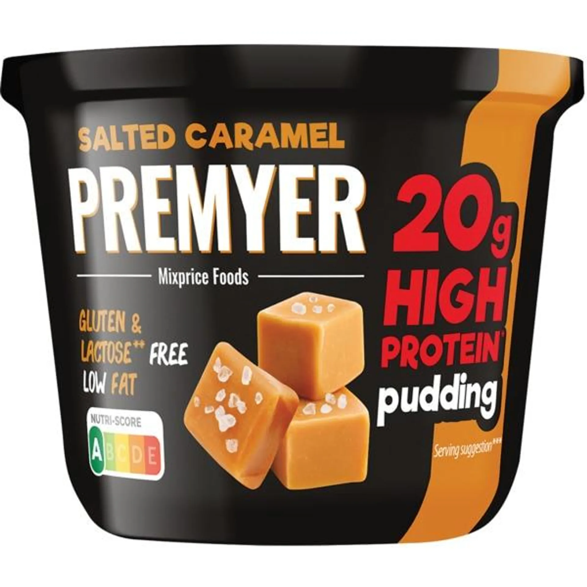 Pudim Proteico de Caramelo Salgado embalagem 200 g Premyer