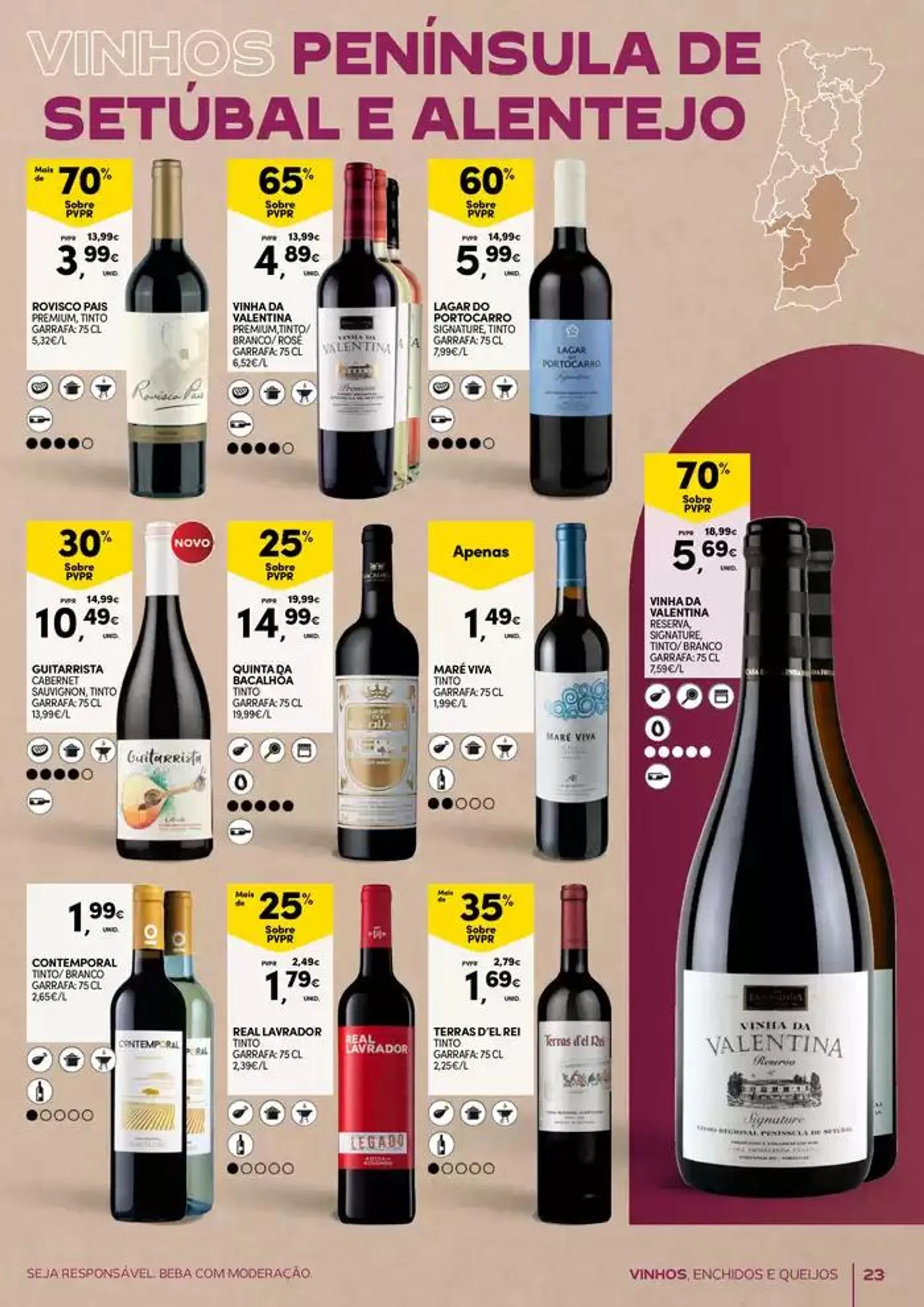 Folheto Açores: Vinhos, Enchidos e Queijos de 25 de setembro até 14 de outubro 2024 - Pagina 23