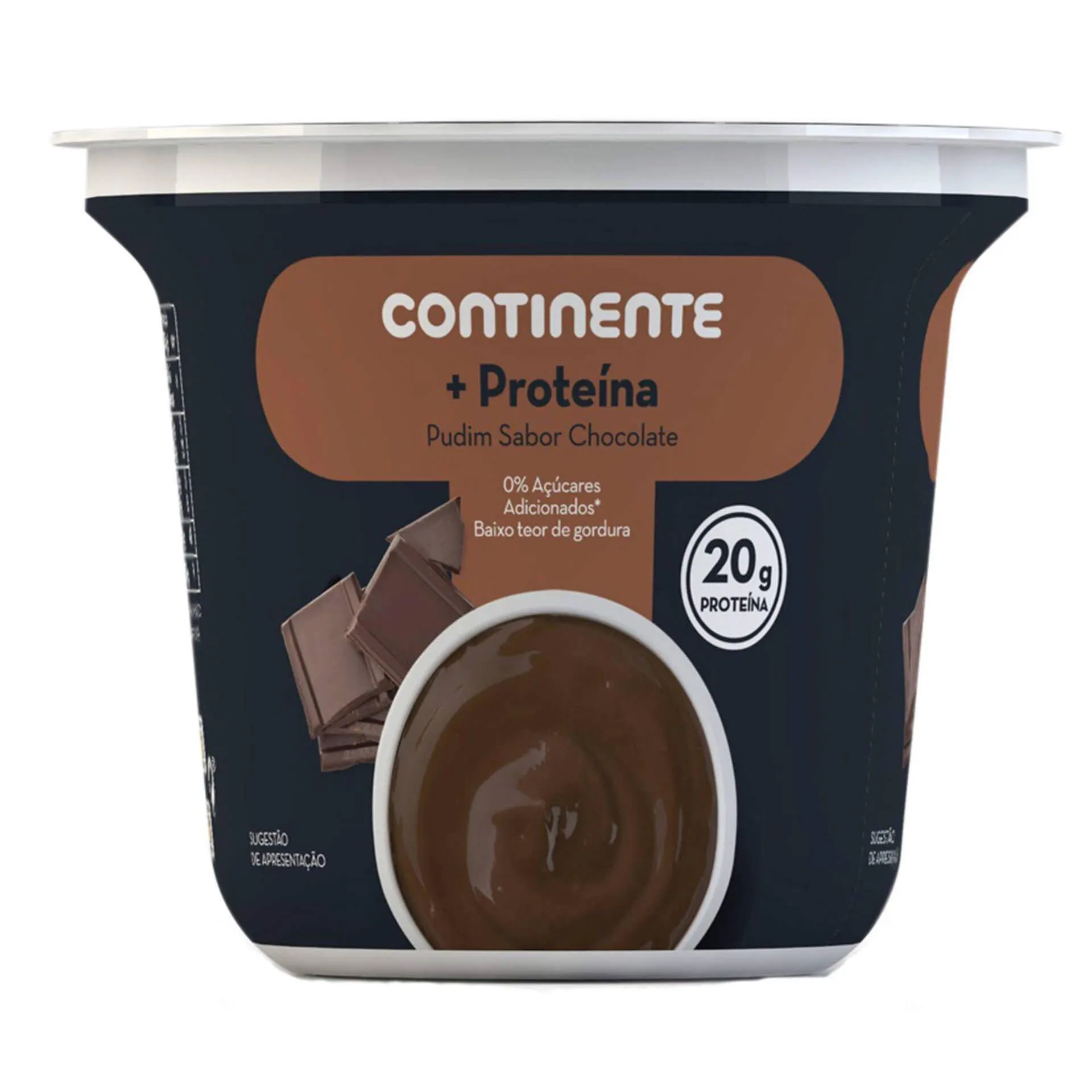 Pudim +Proteína Chocolate