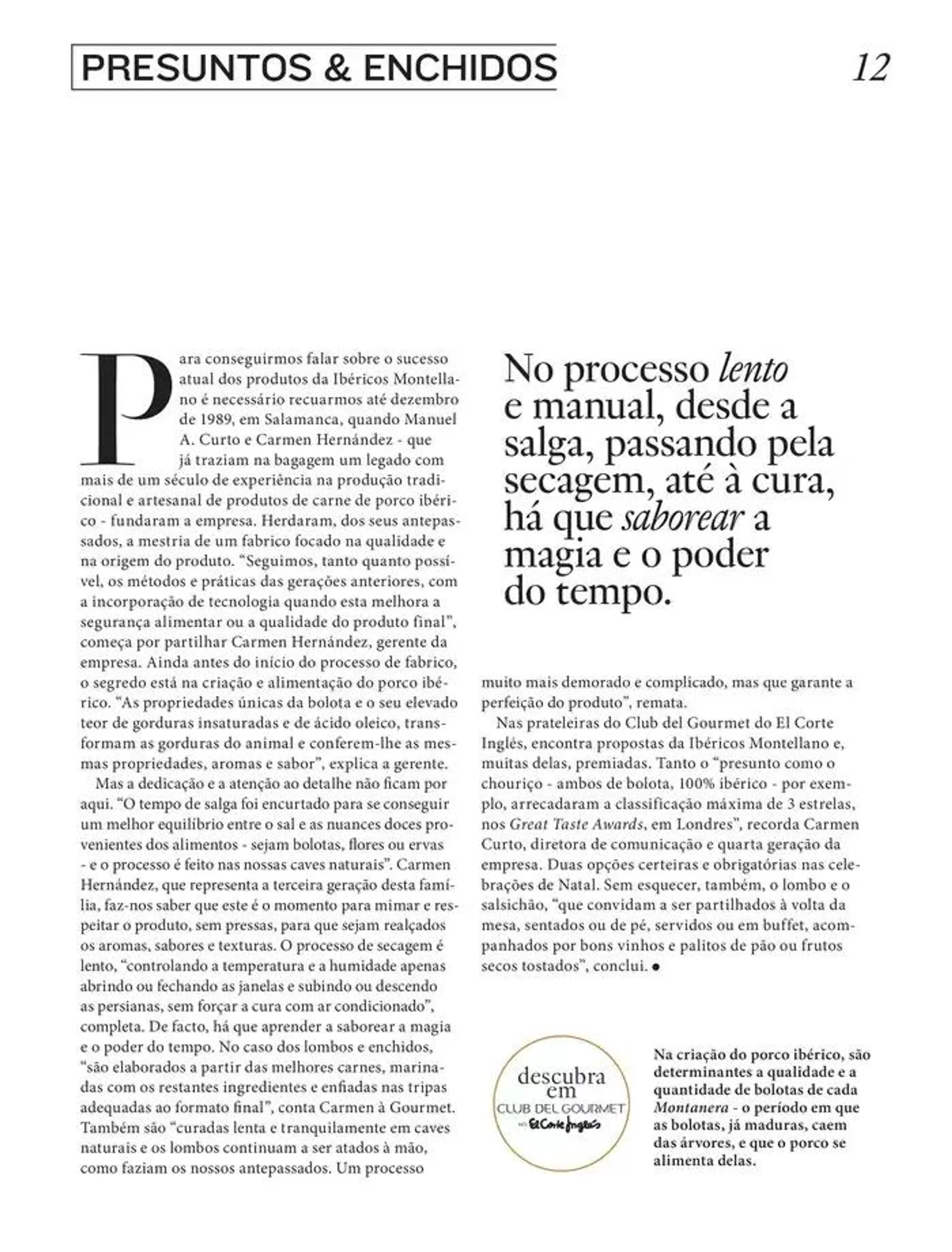 Folheto El Corte Inglés - gourmet magazine de 26 de novembro até 31 de dezembro 2024 - Pagina 12