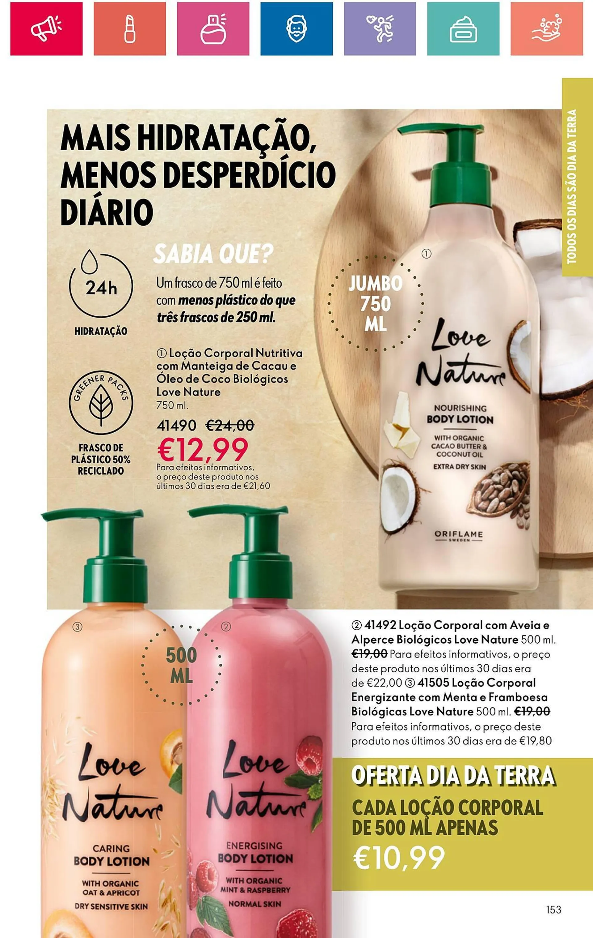 Folheto Folheto Oriflame de 18 de abril até 18 de maio 2024 - Pagina 153