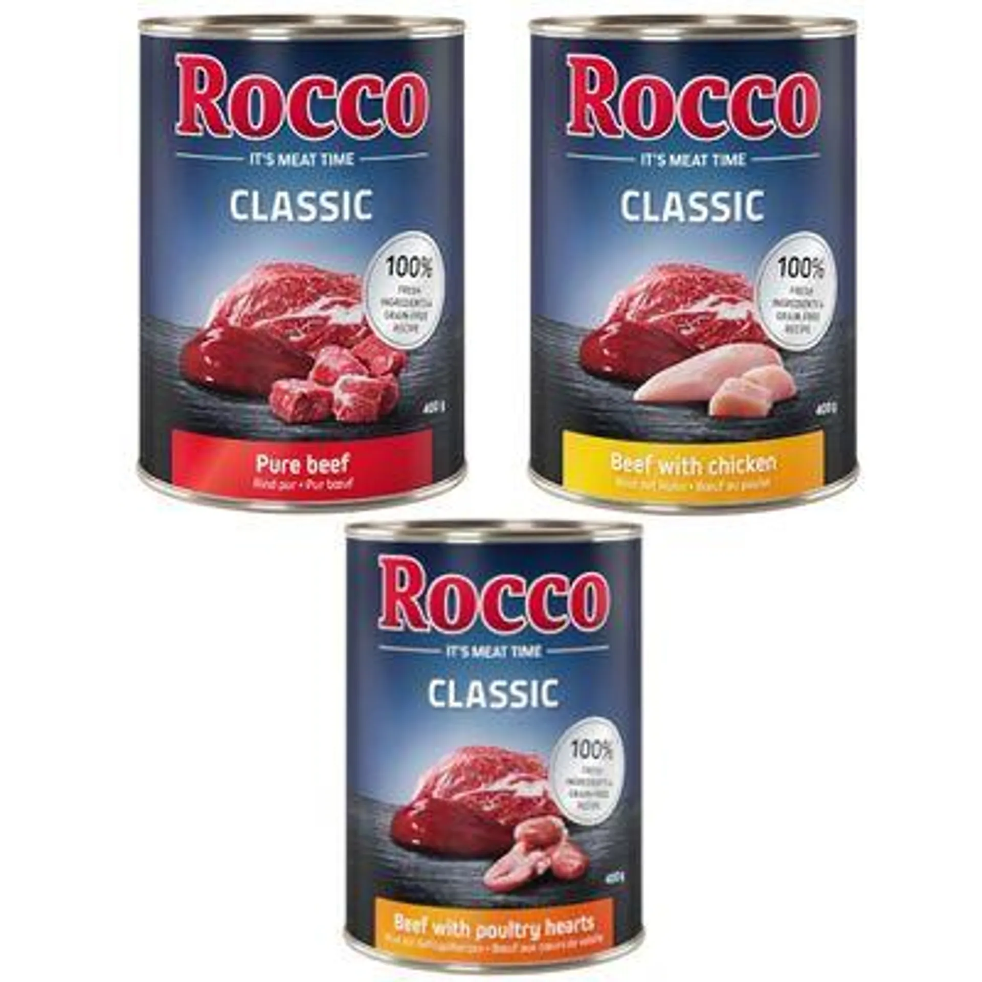 Rocco Classic 6 x 400 g - Pack de degustação misto