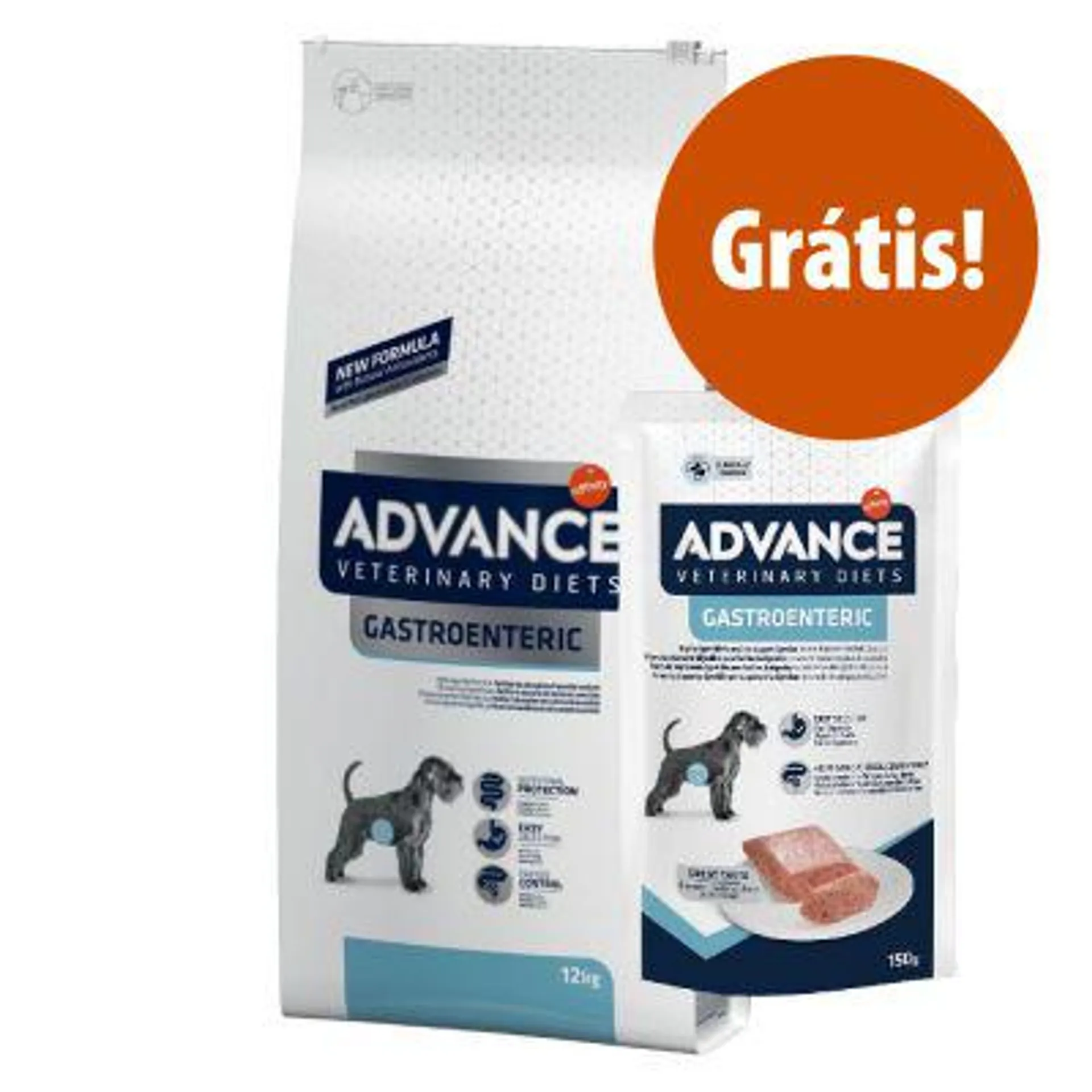 Advance Veterinary Diets ração para cães + comida húmida grátis!