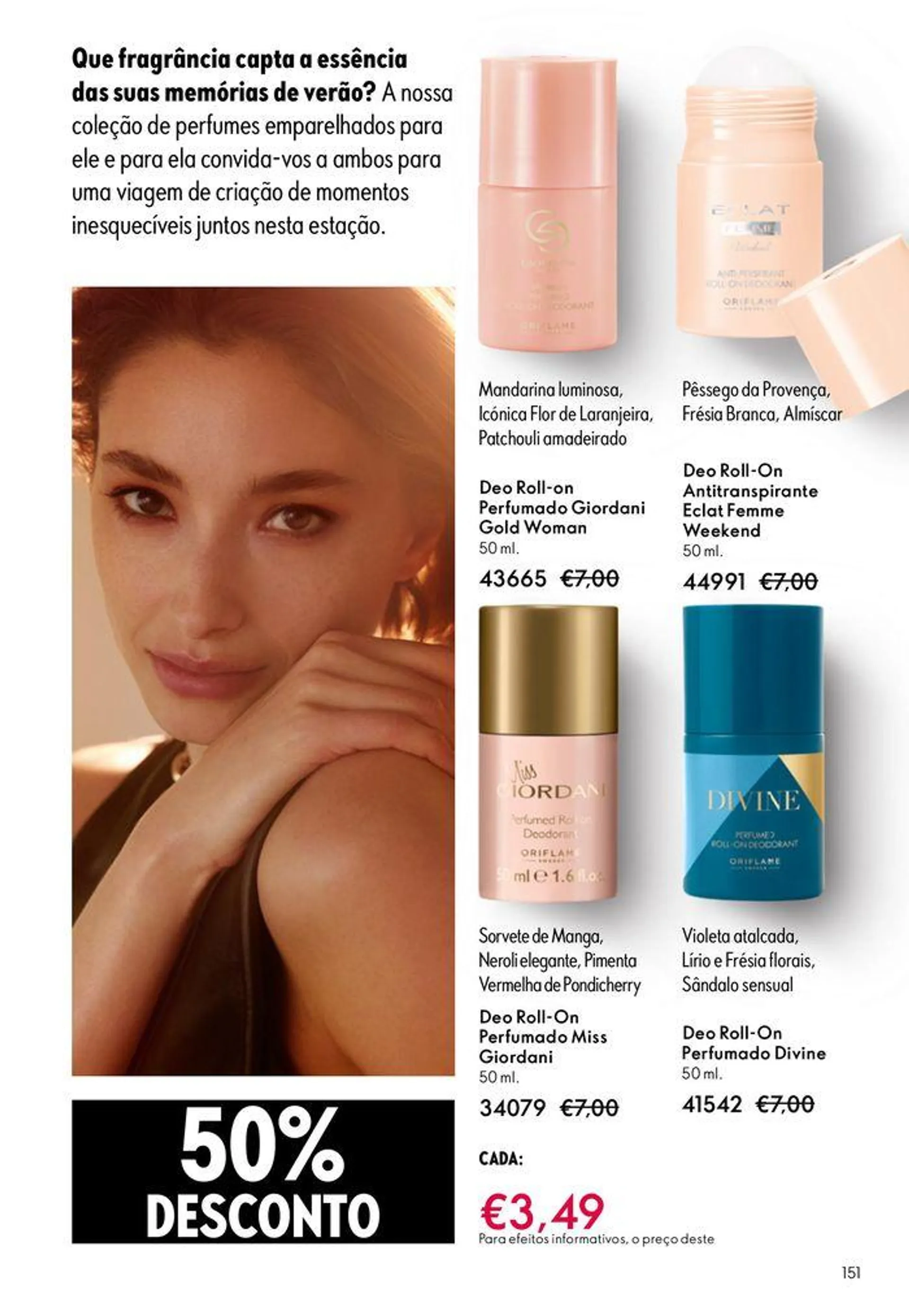 Folheto Folheto Oriflame de 11 de julho até 31 de julho 2024 - Pagina 151