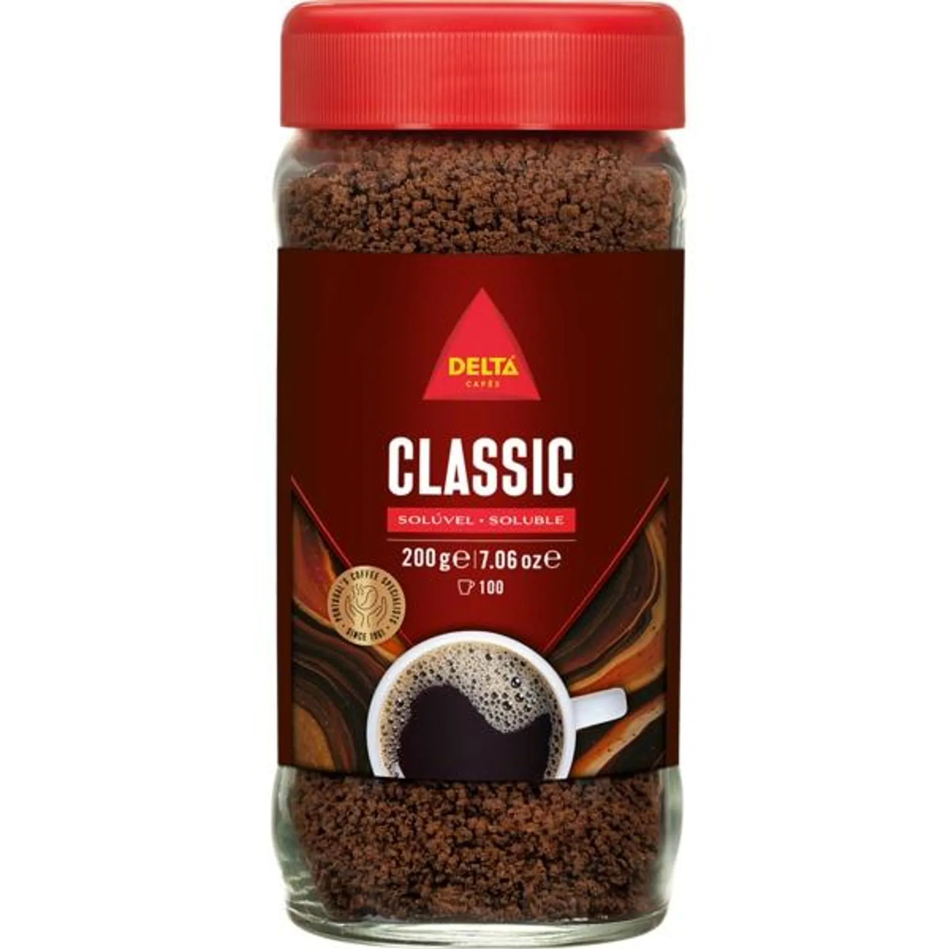 Café Solúvel frasco 200 g Delta