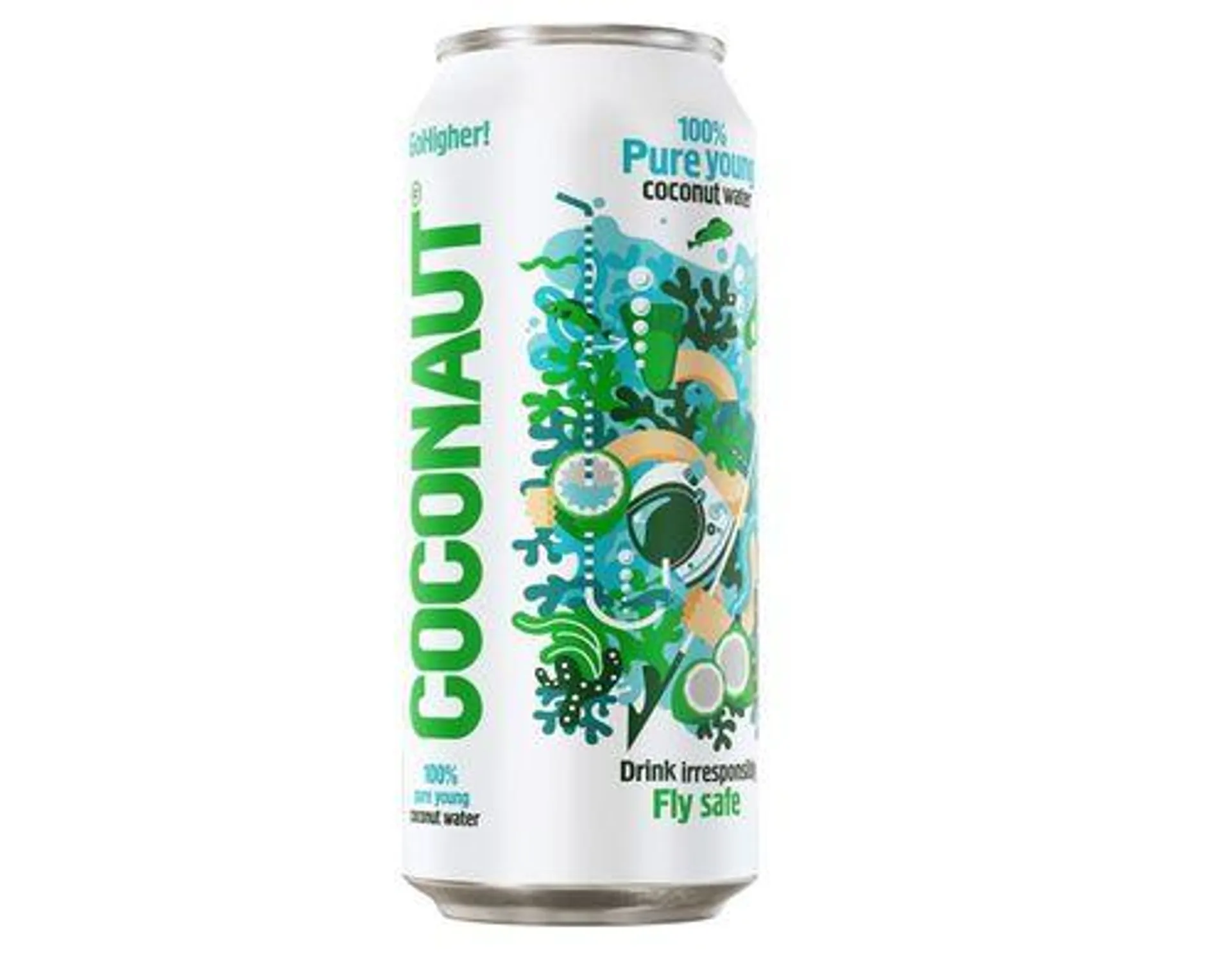 água de coco coconaut puro 0.32 l